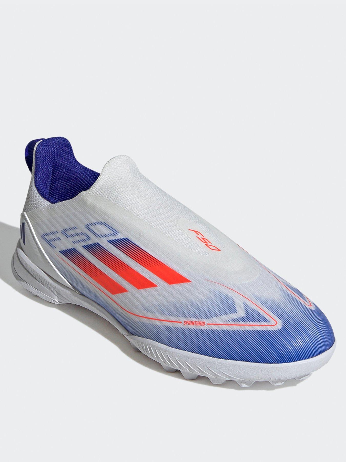 adidas-junior-f50-league-laceless-astro-turf-football-boots--blackstillFront