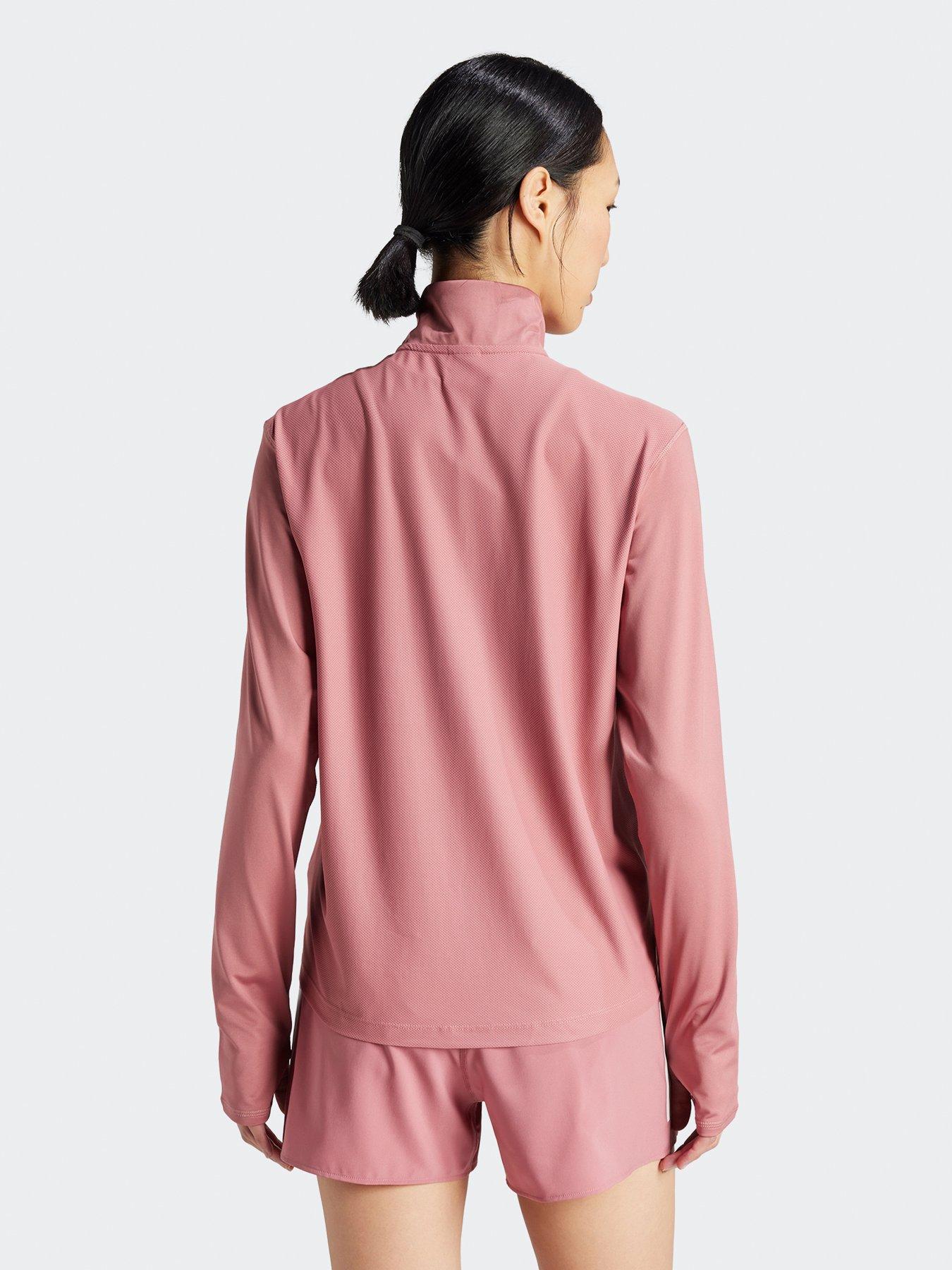 adidas-womens-running-own-the-run-12-zip-top-pinkstillFront