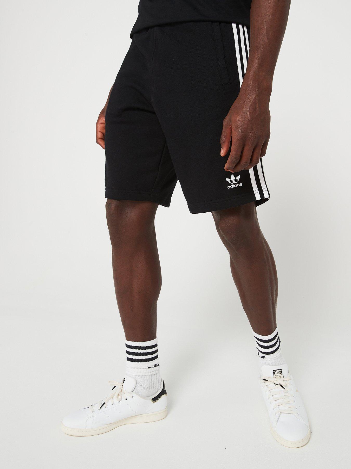 adidas-originals-mens-3-stripes-short-black