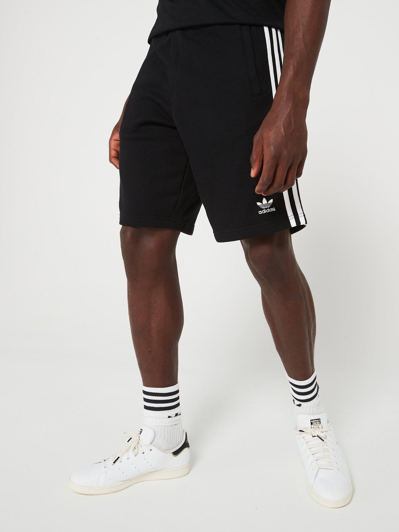 adidas Originals Mens 3-stripes Short - Black