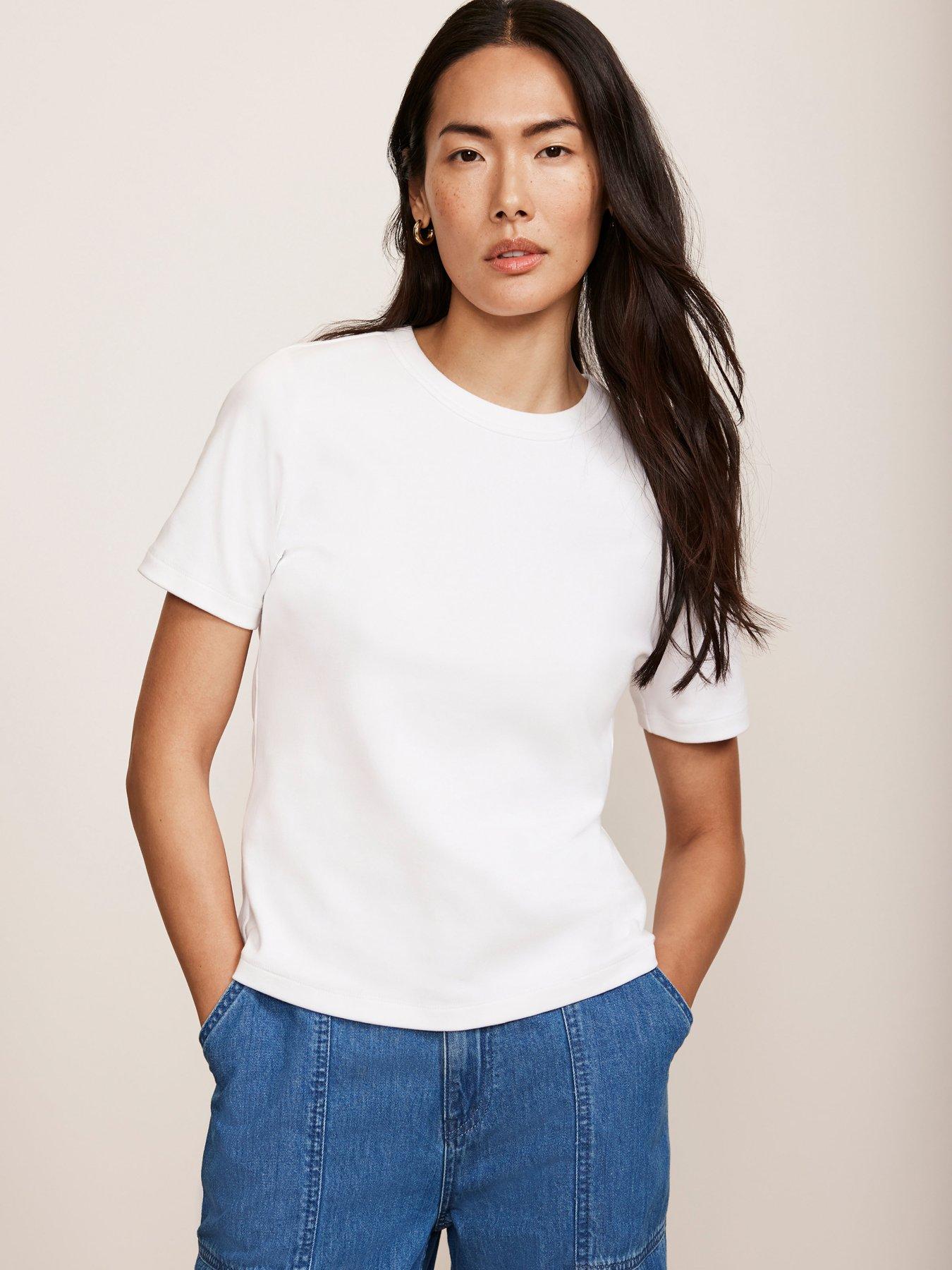 mint-velvet-white-ultimate-fitted-t-shirt