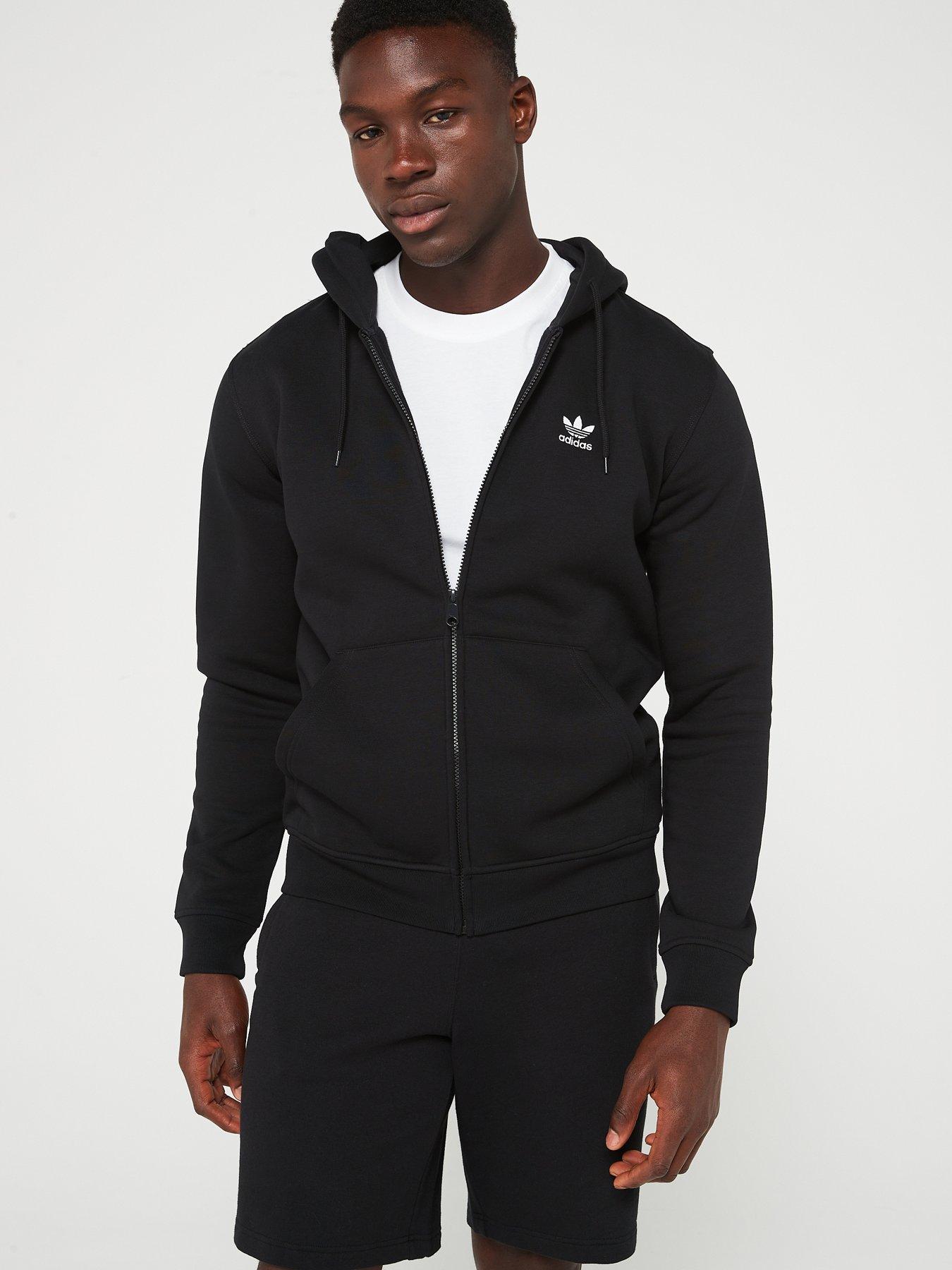 adidas-originals-mens-essentials-full-zip-hoodie-blackdetail