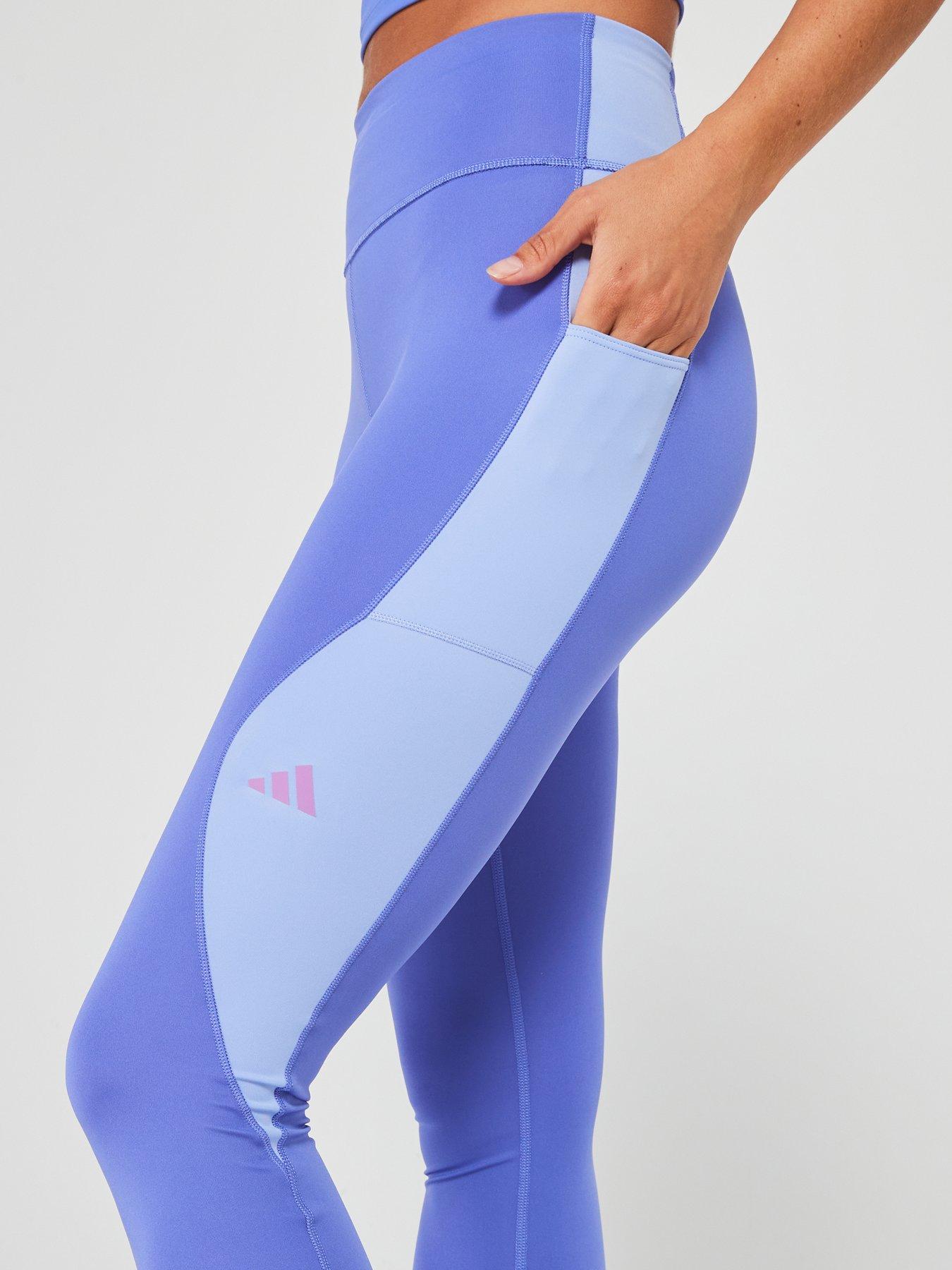 adidas-womens-running-own-the-run-colourblock-tights-blueoutfit