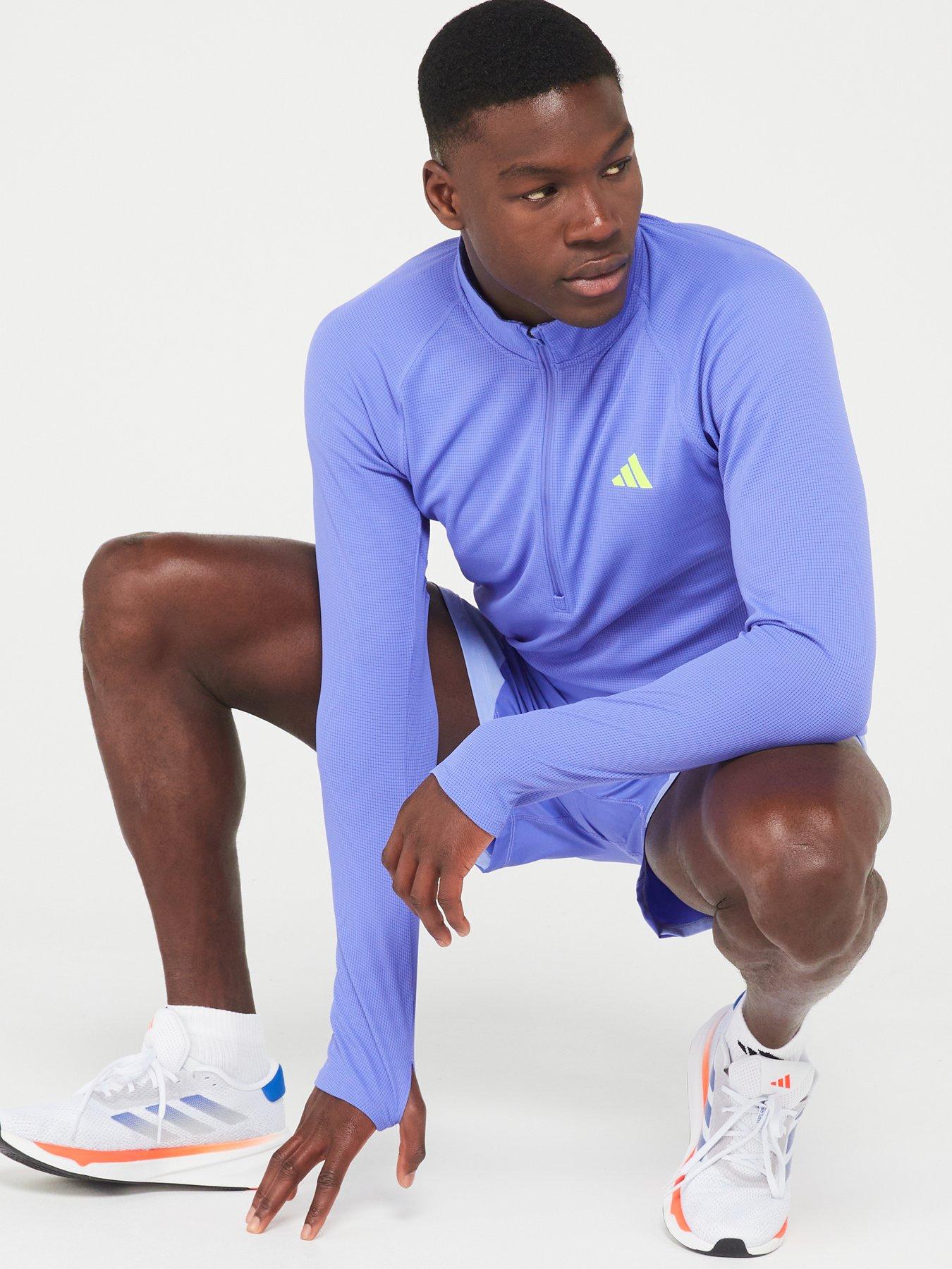 adidas-mens-running-adizero-14-zip-blueoutfit