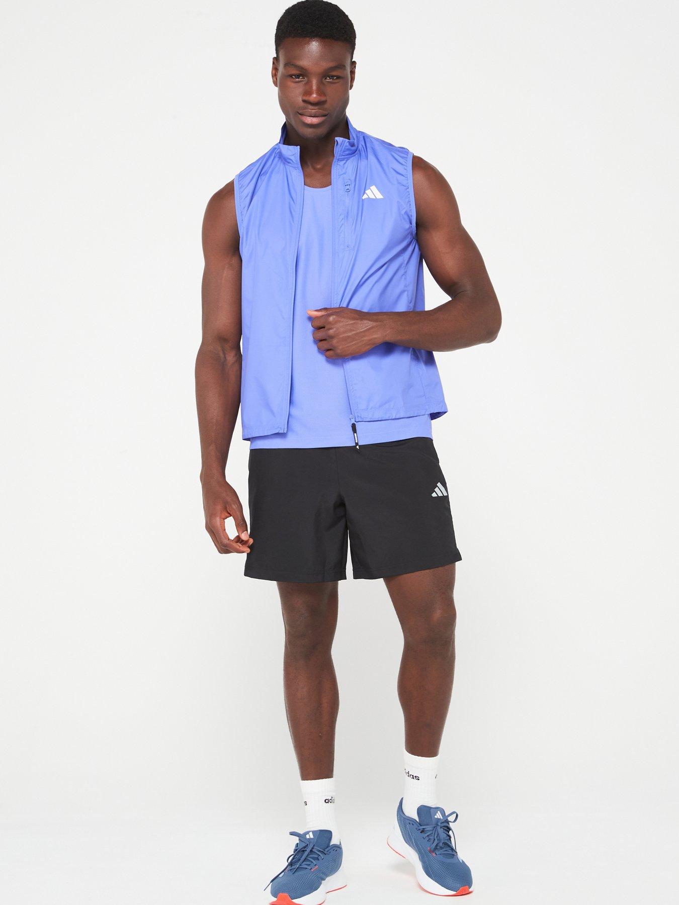 Image 3 of 6 of adidas Mens Running Own The Run Vest - Blue