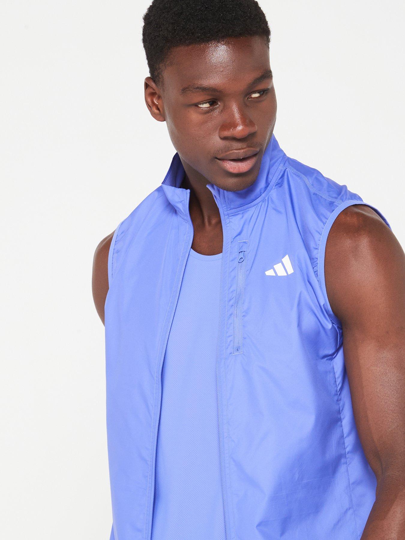 Image 4 of 6 of adidas Mens Running Own The Run Vest - Blue