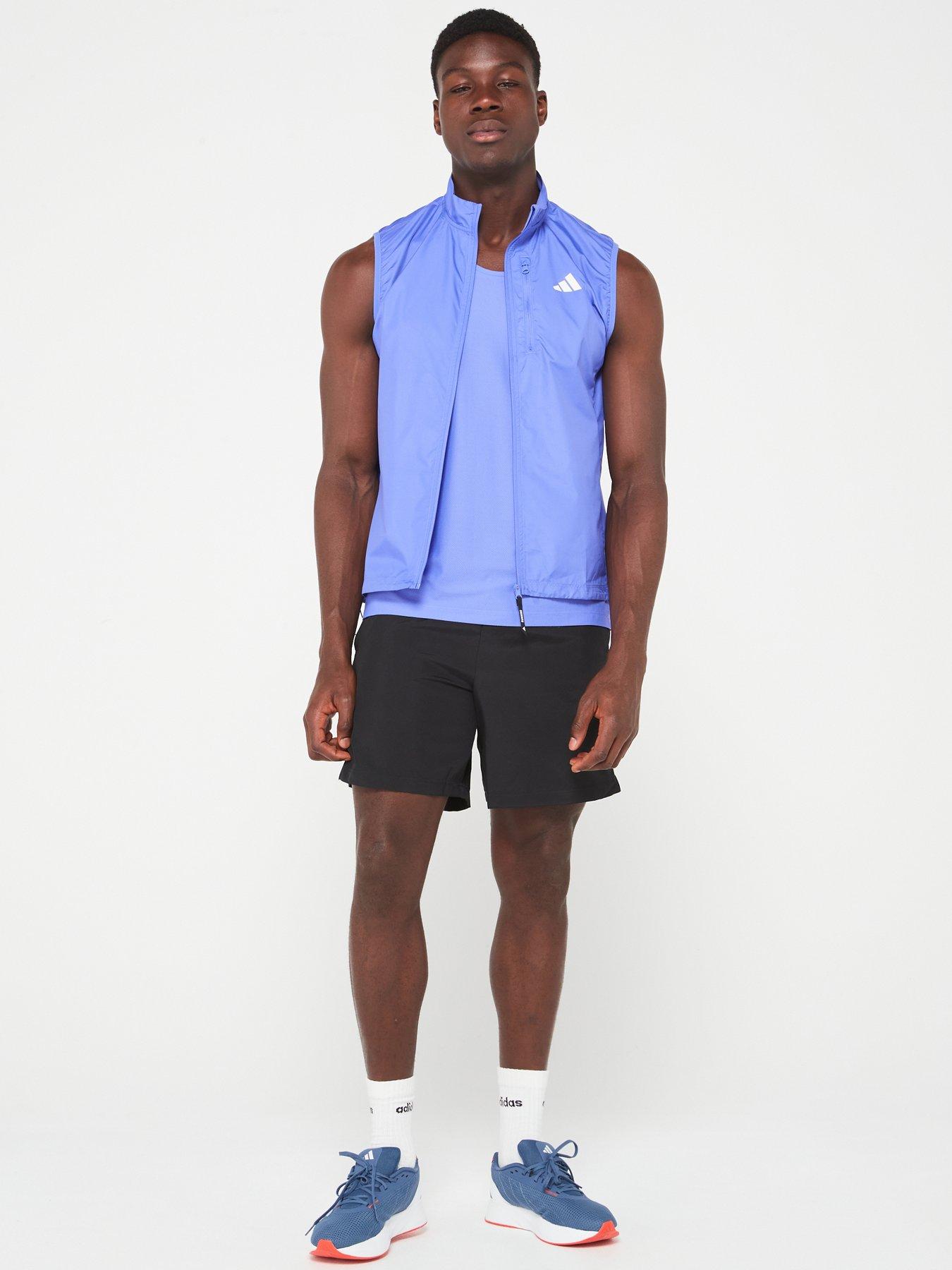 Image 5 of 6 of adidas Mens Running Own The Run Vest - Blue