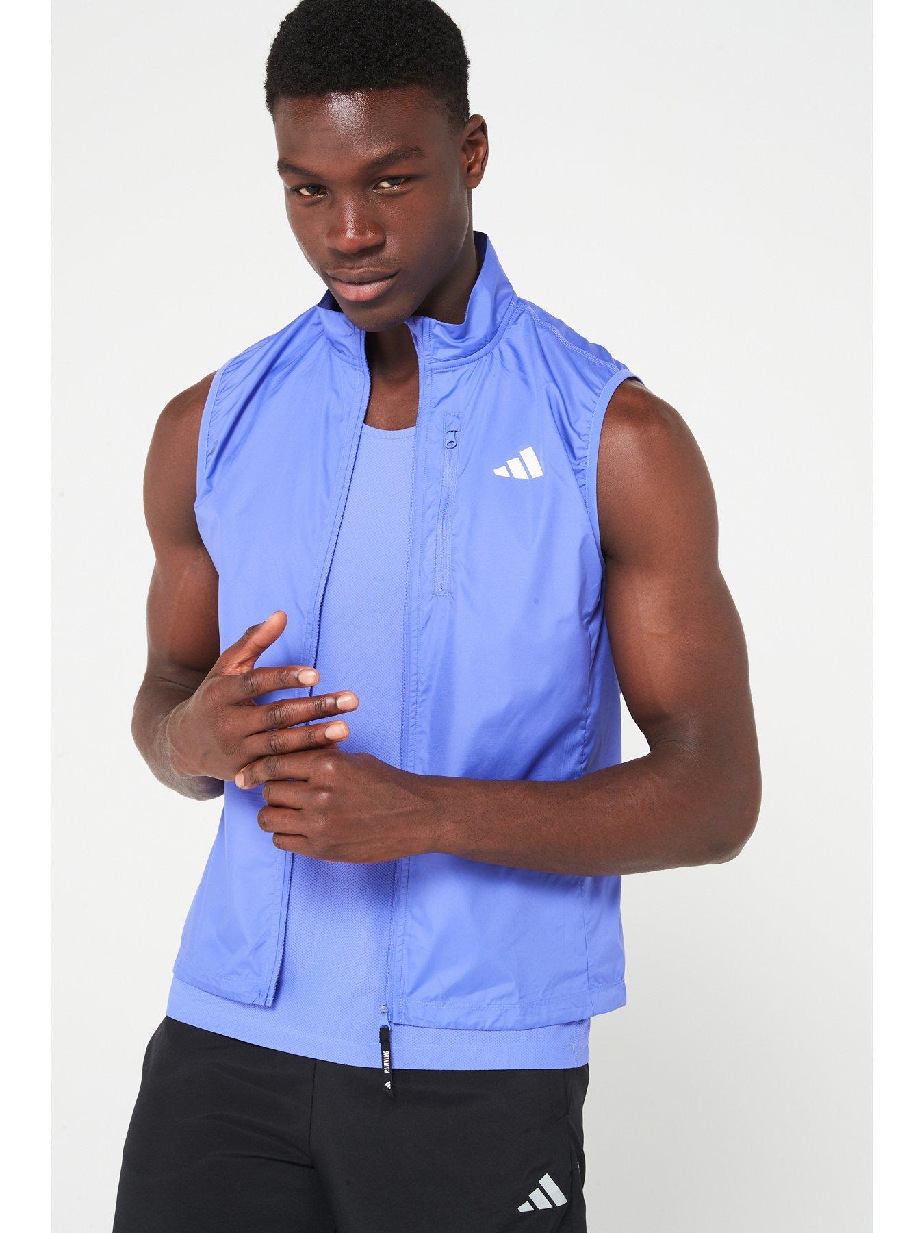 Image 6 of 6 of adidas Mens Running Own The Run Vest - Blue