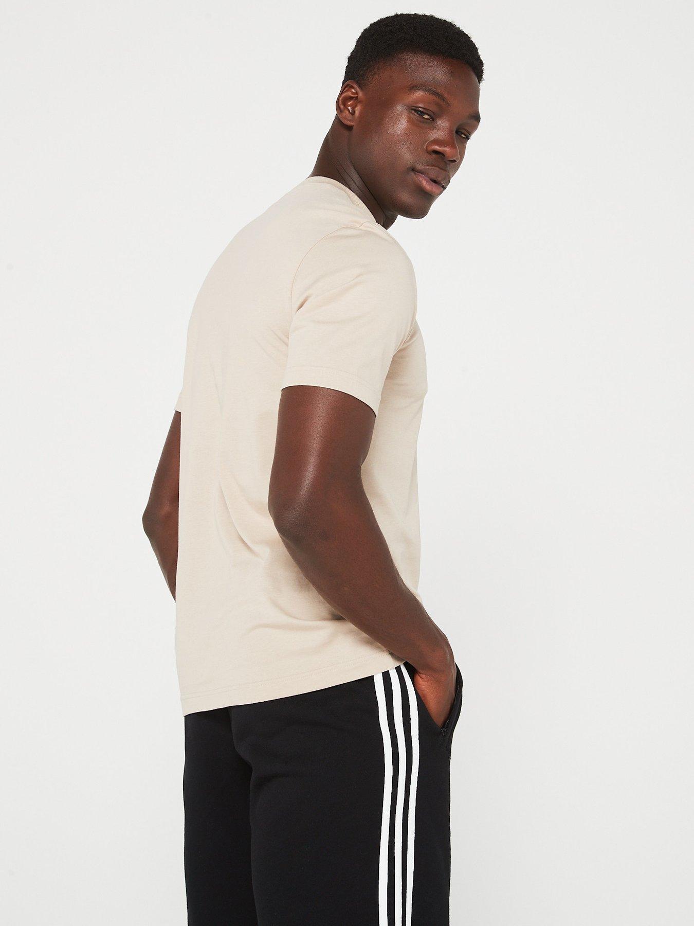 adidas-originals-mens-outline-tee-beigestillFront