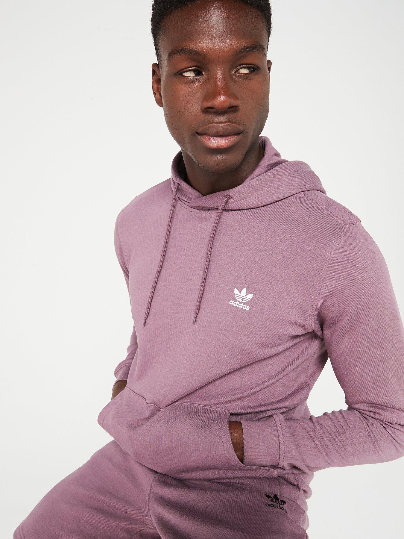 adidas-originals-mens-essentials-hoodie-dark-purpleoutfit