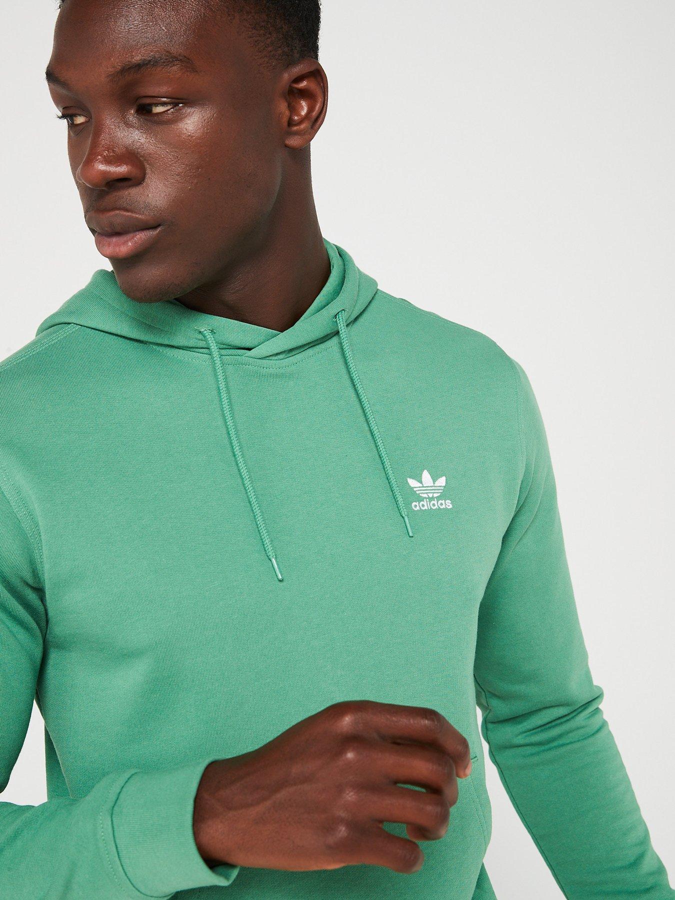 adidas-originals-mens-essentials-hoodie-greenoutfit