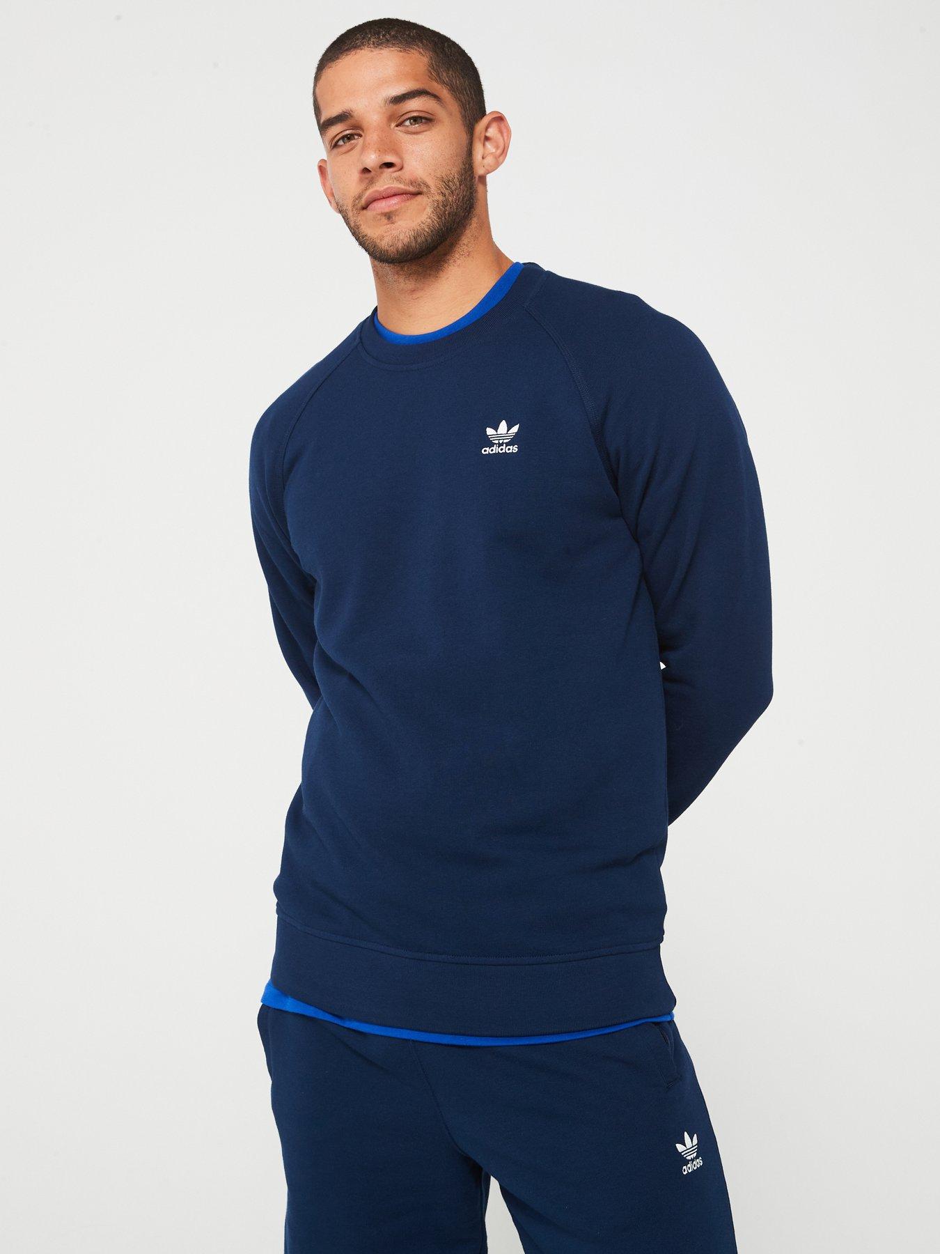 adidas-originals-mens-essentials-crew-navydetail