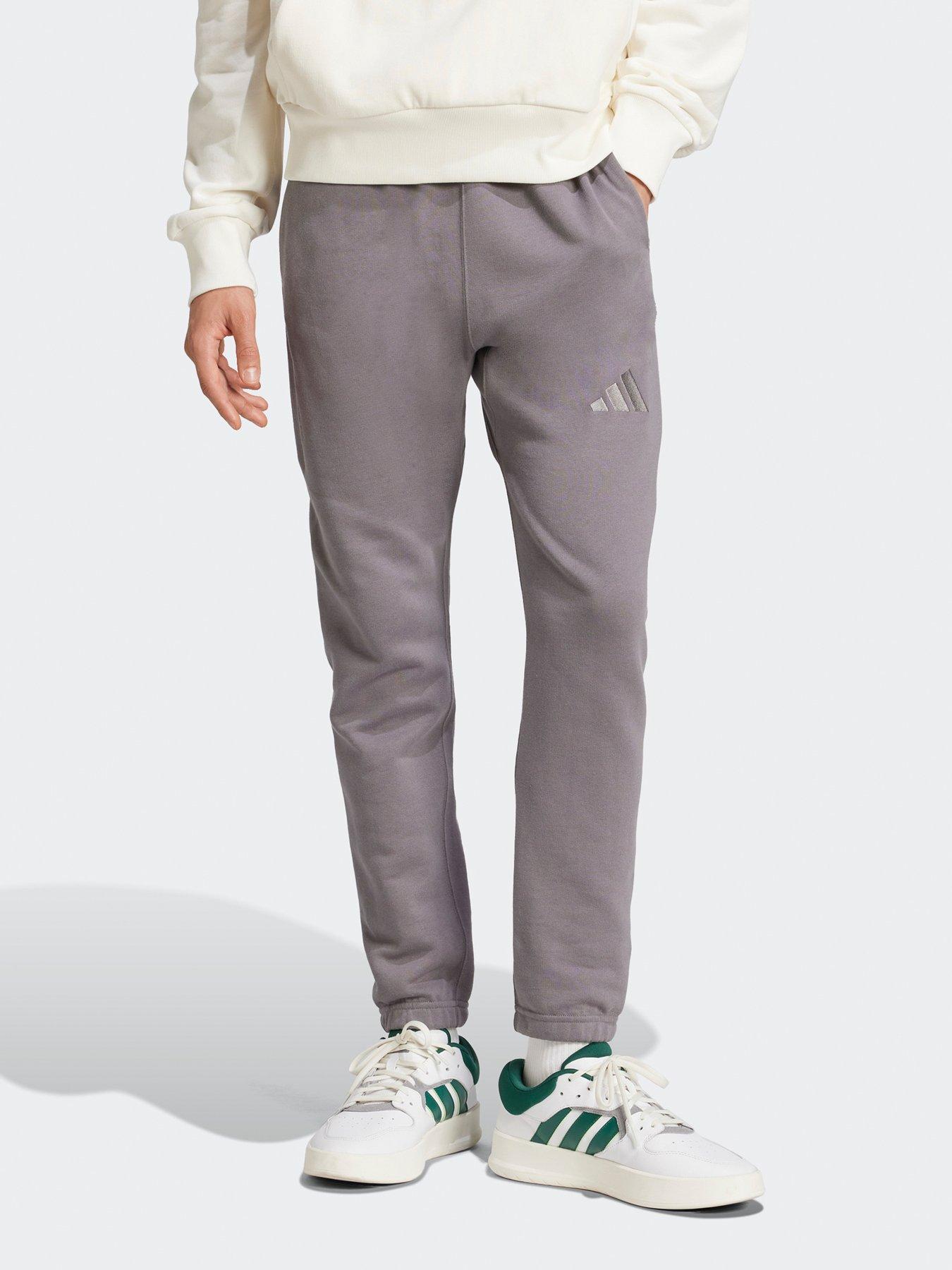 adidas-sportswear-mens-all-season-french-terry-cuffed-pant-grey