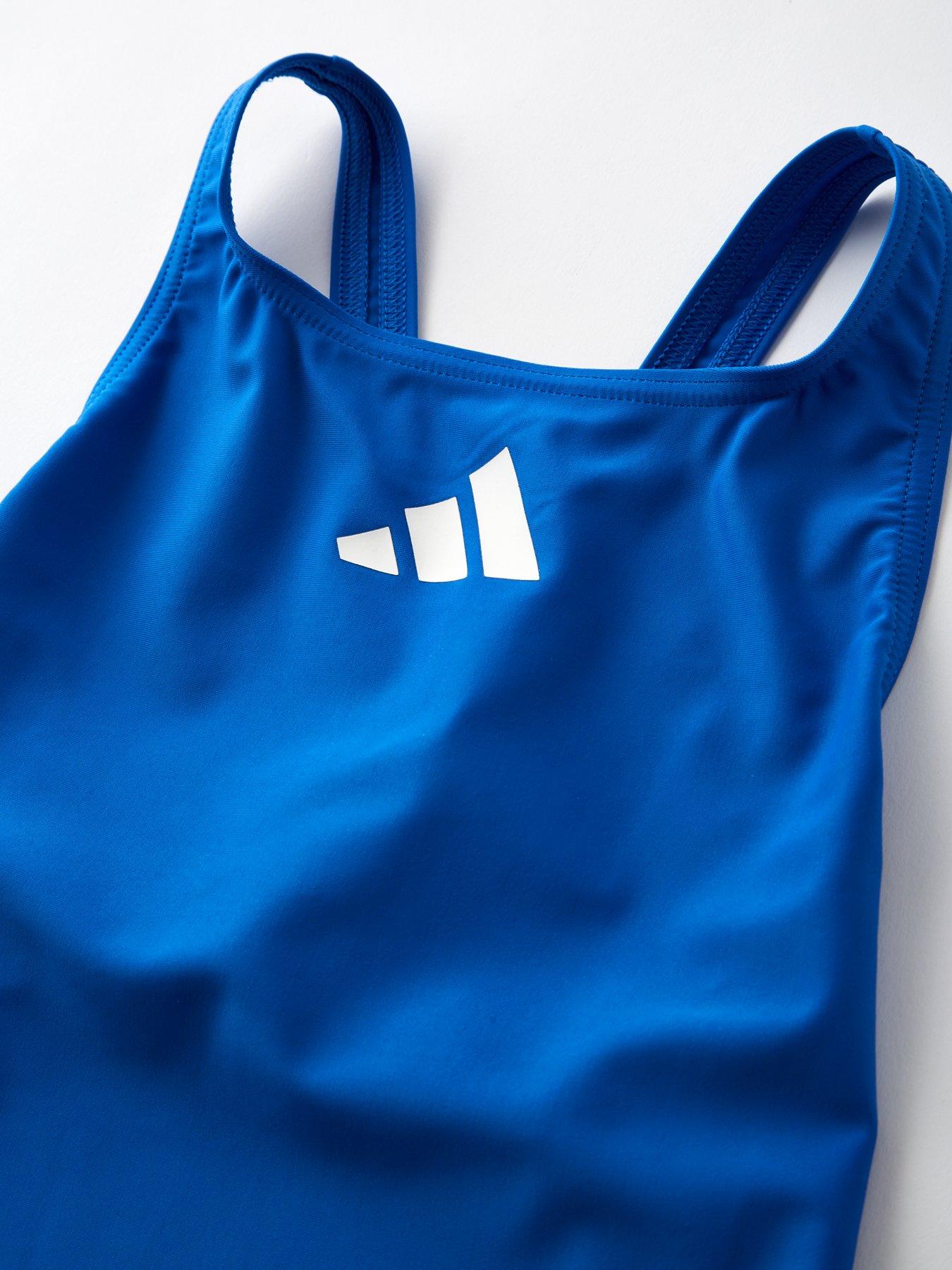 adidas-junior-girls-training-3-bar-logo-swimsuit-blueoutfit