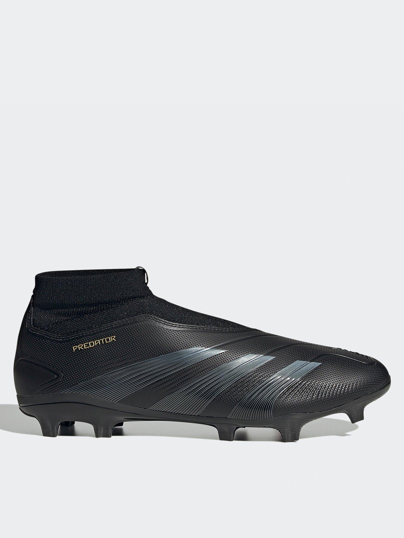 adidas Mens Predator League Laceless Astro Turf Football Boot black gold Very Ireland