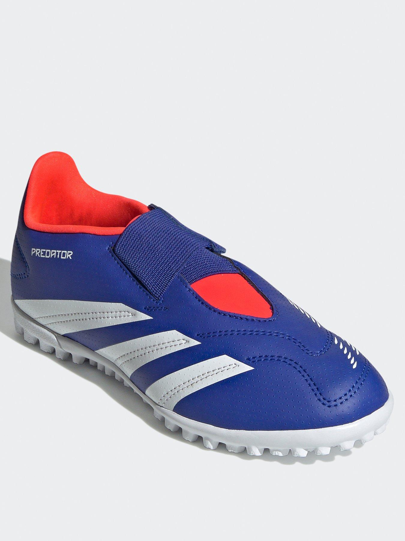 adidas-junior-predator-club-velcro-astro-turf-football-boot--bluestillFront