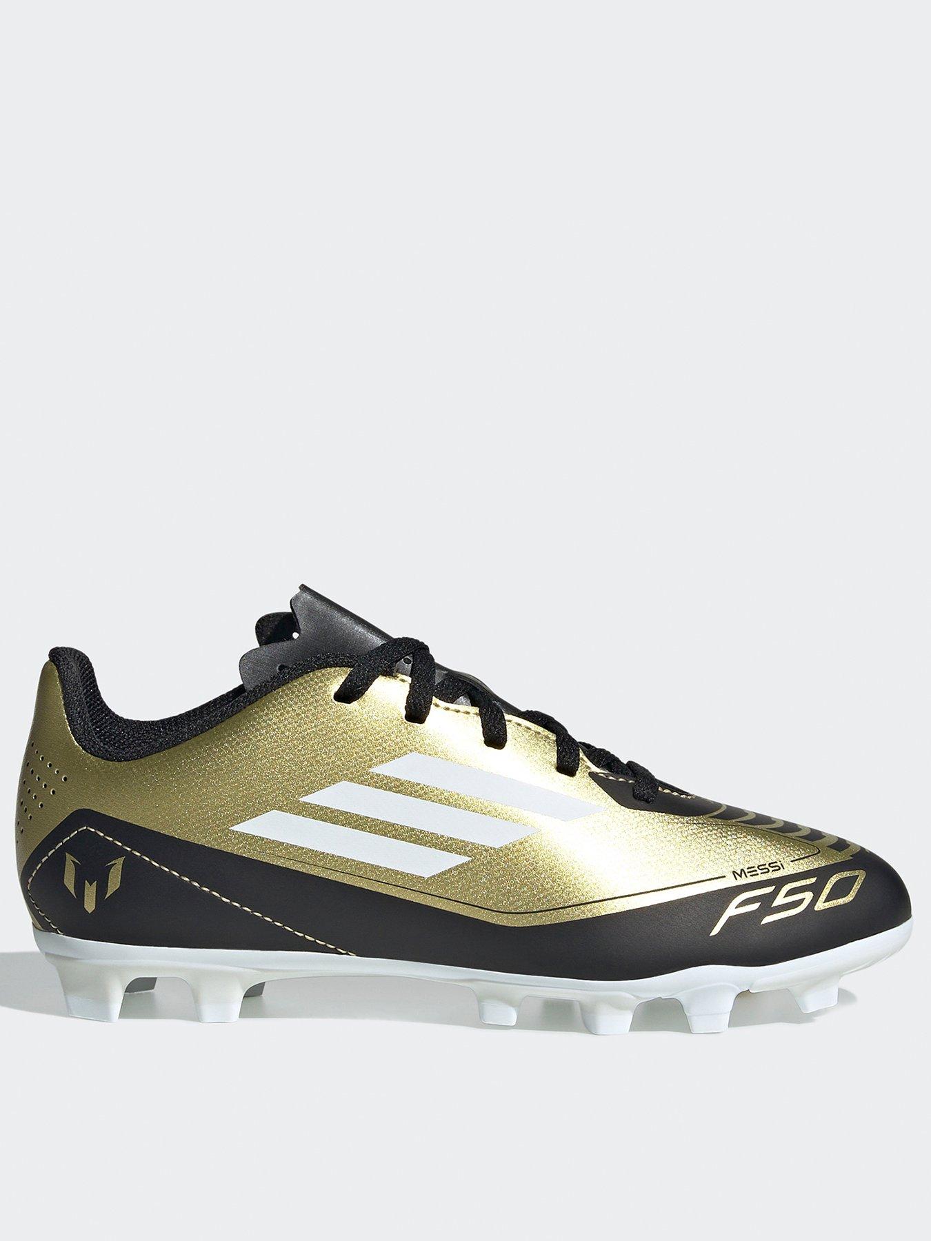 Junior gold messi football boots on sale