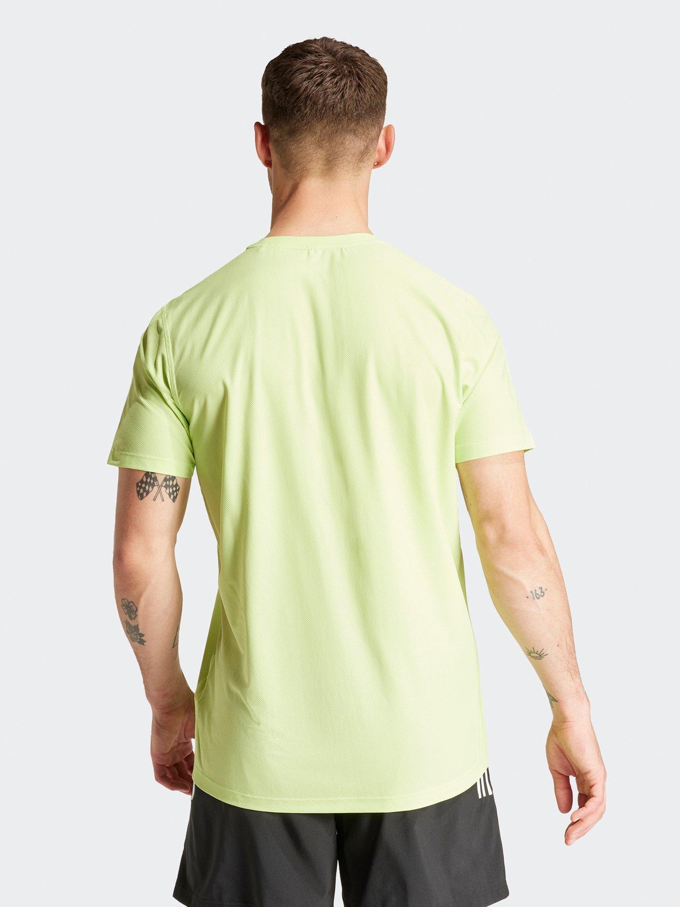 adidas-mens-running-own-the-run-t-shirt-greenstillFront