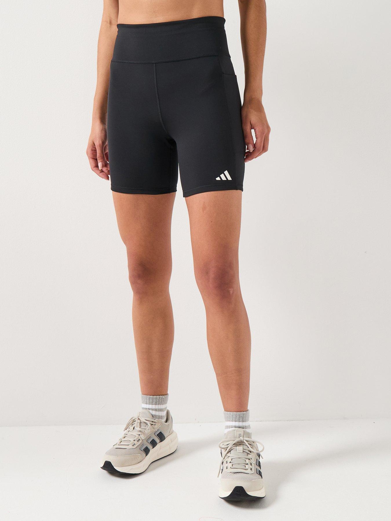 adidas Womens Running Own The Run Bike Shorts - Black