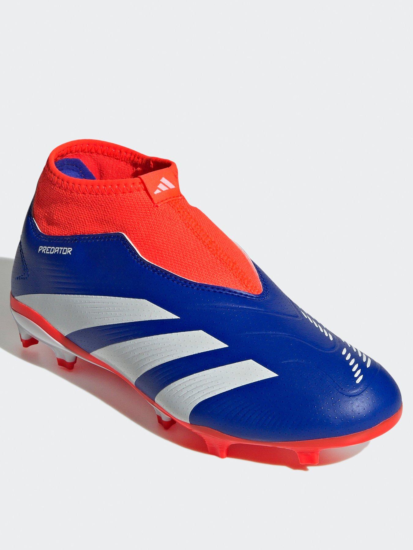 adidas-junior-predator-league-laceless-firm-ground-football-boot-bluestillFront