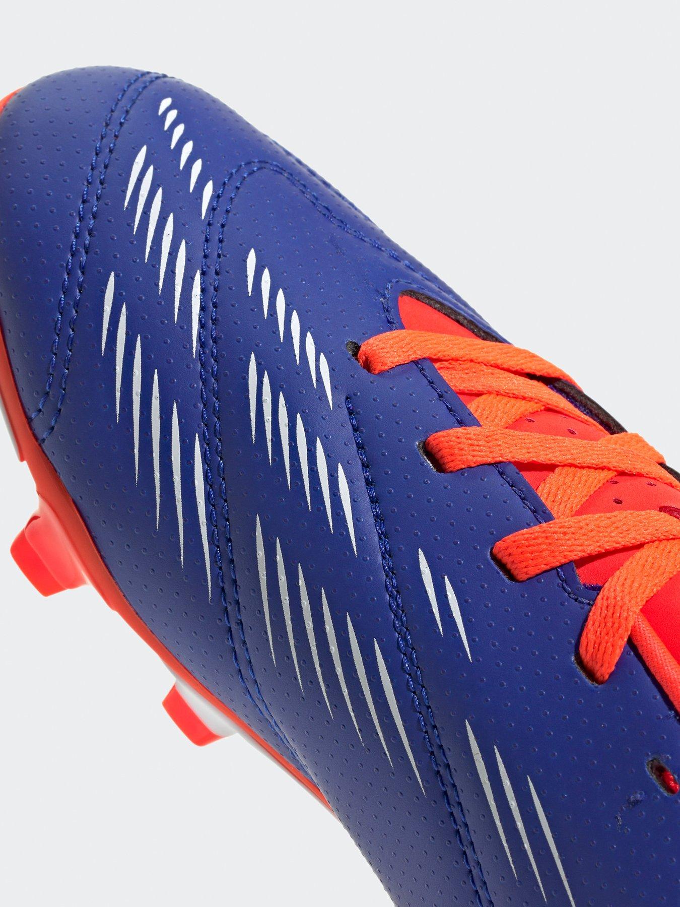 Image 7 of 7 of adidas Junior Predator Club Firm Ground Football Boot - Blue