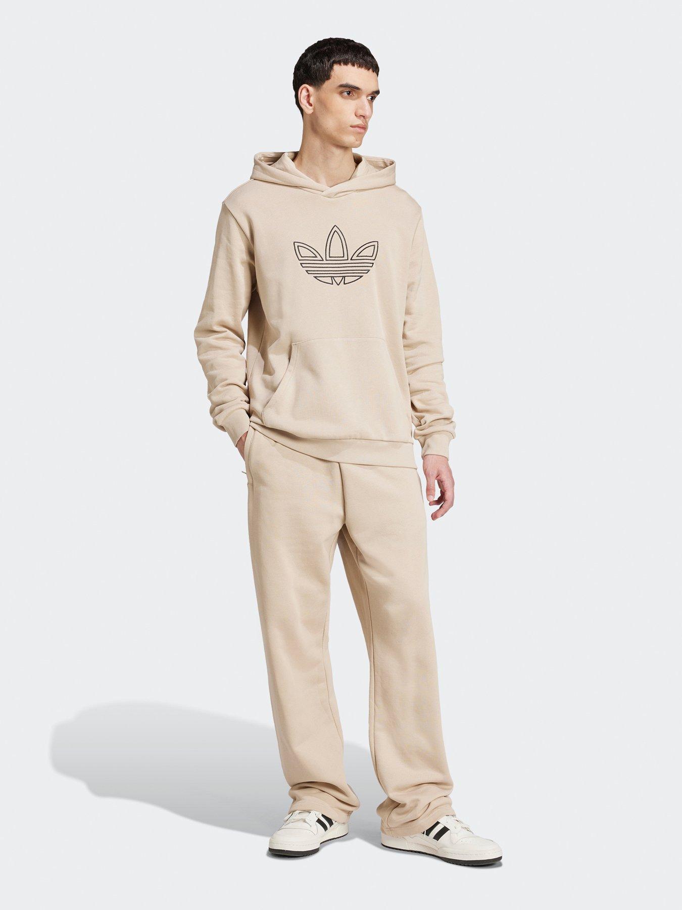 adidas-originals-mens-outline-hoodie-beigeback