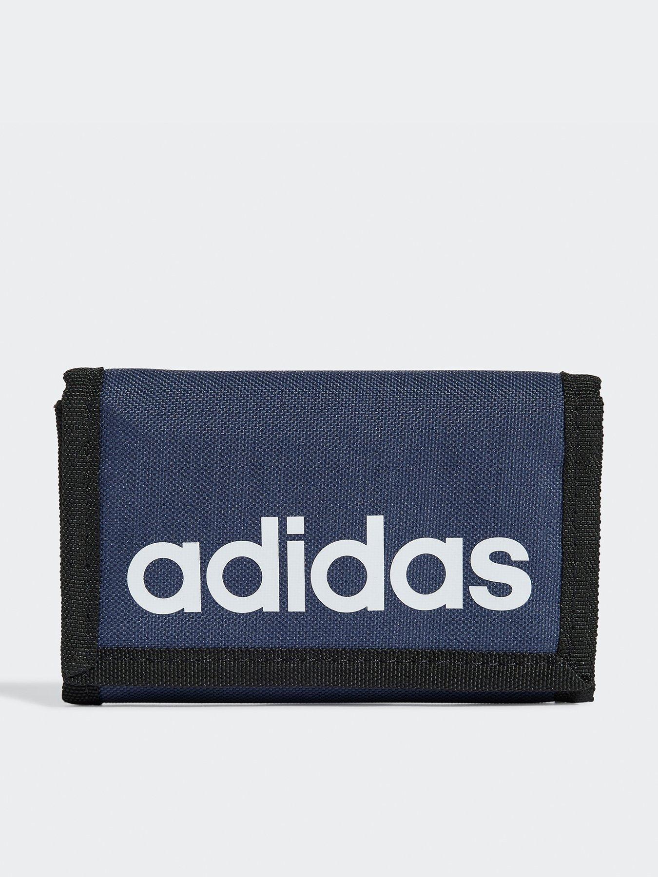 adidas-sportswear-mens-linear-wallet-navyfront