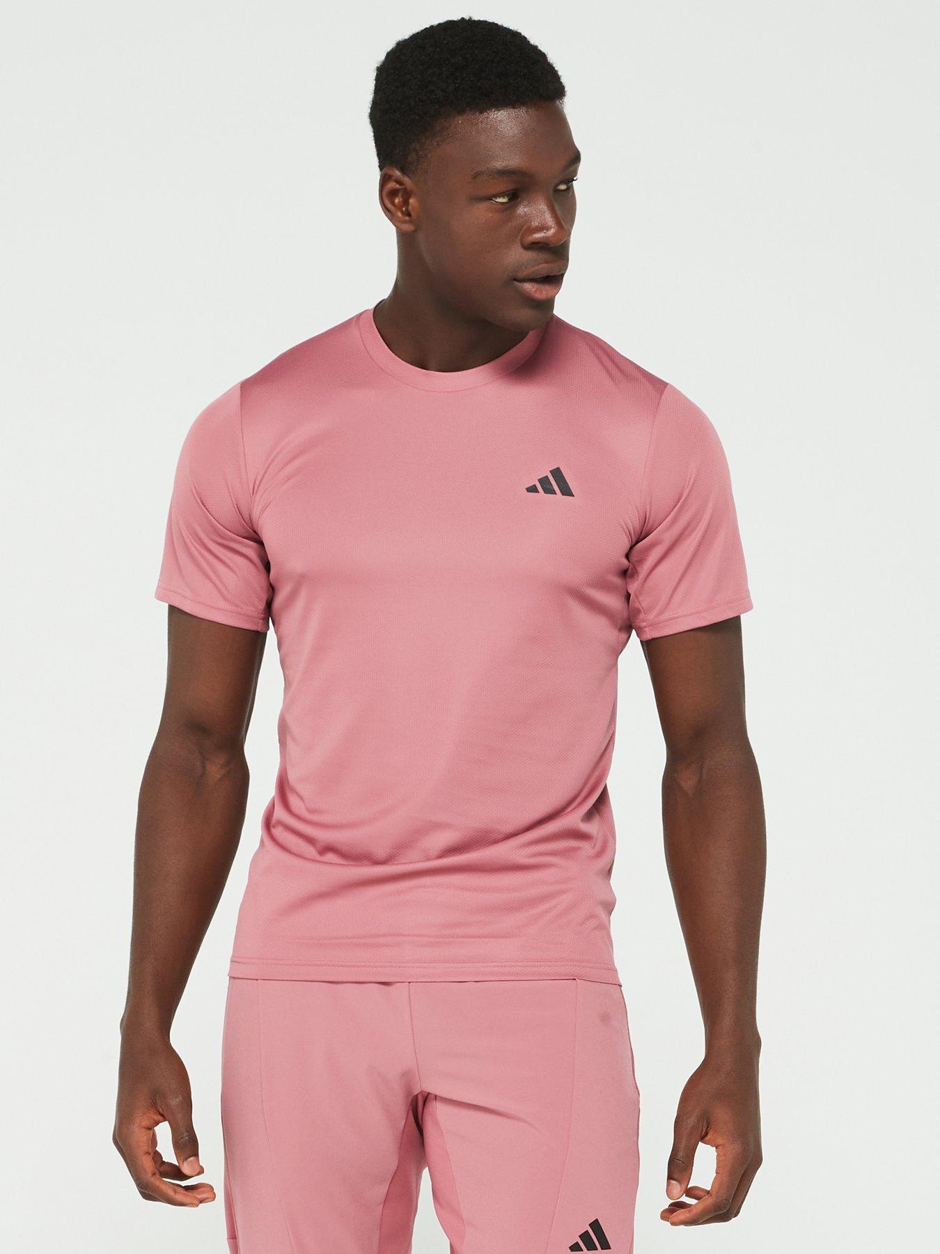 adidas-mens-train-essentials-t-shirt-dark-pink