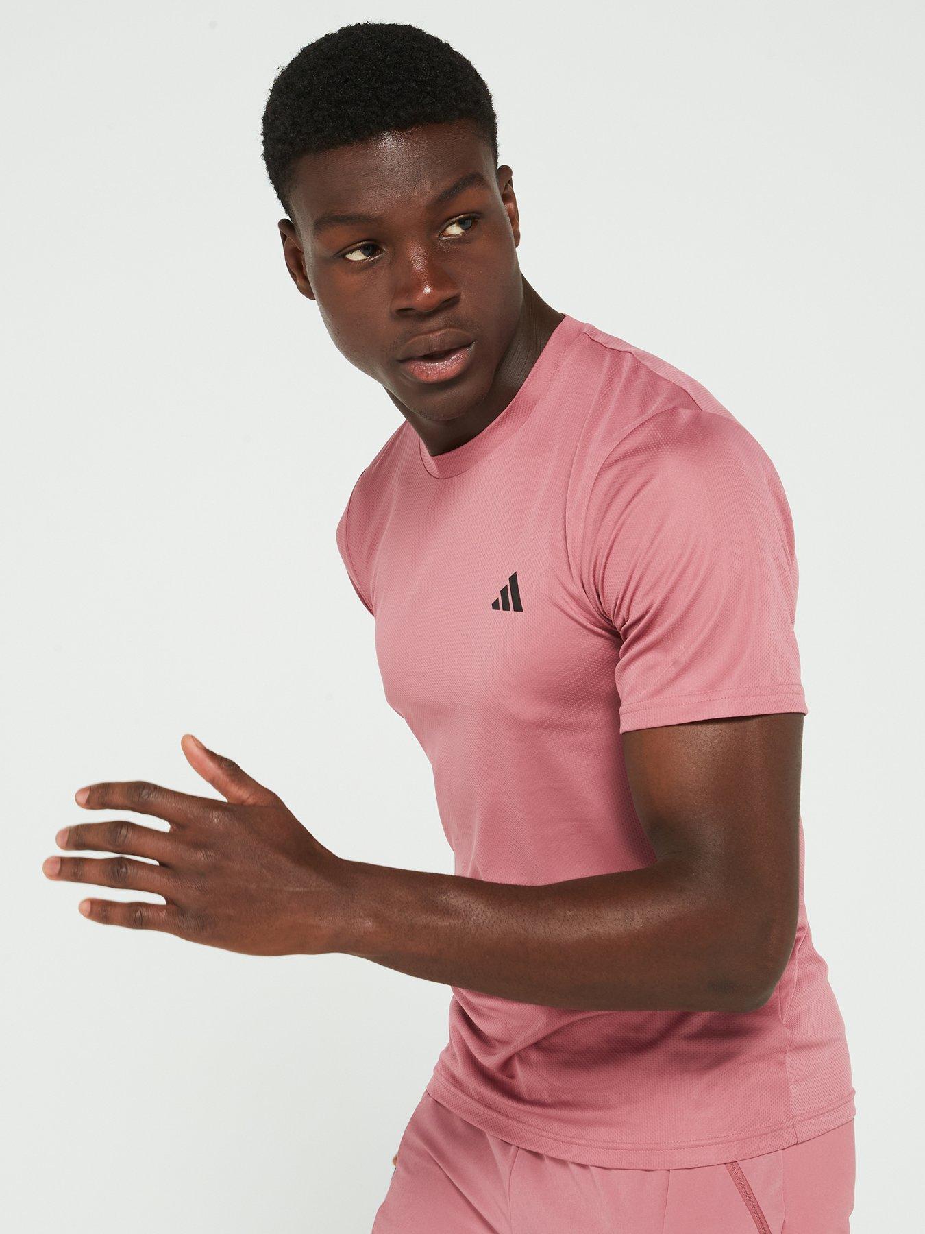 adidas-mens-train-essentials-t-shirt-dark-pinkdetail