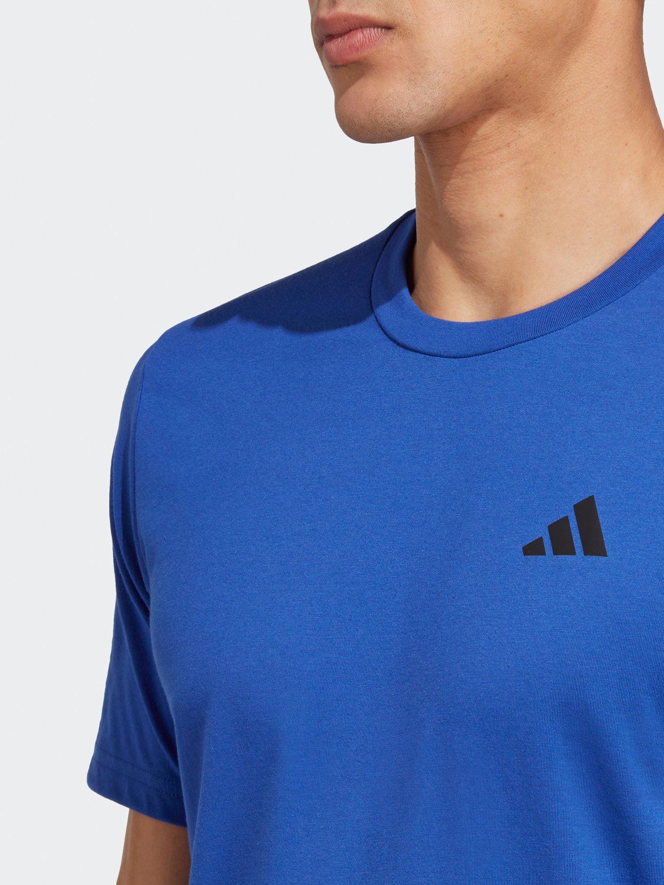 adidas-mens-train-essentials-t-shirt-blueoutfit