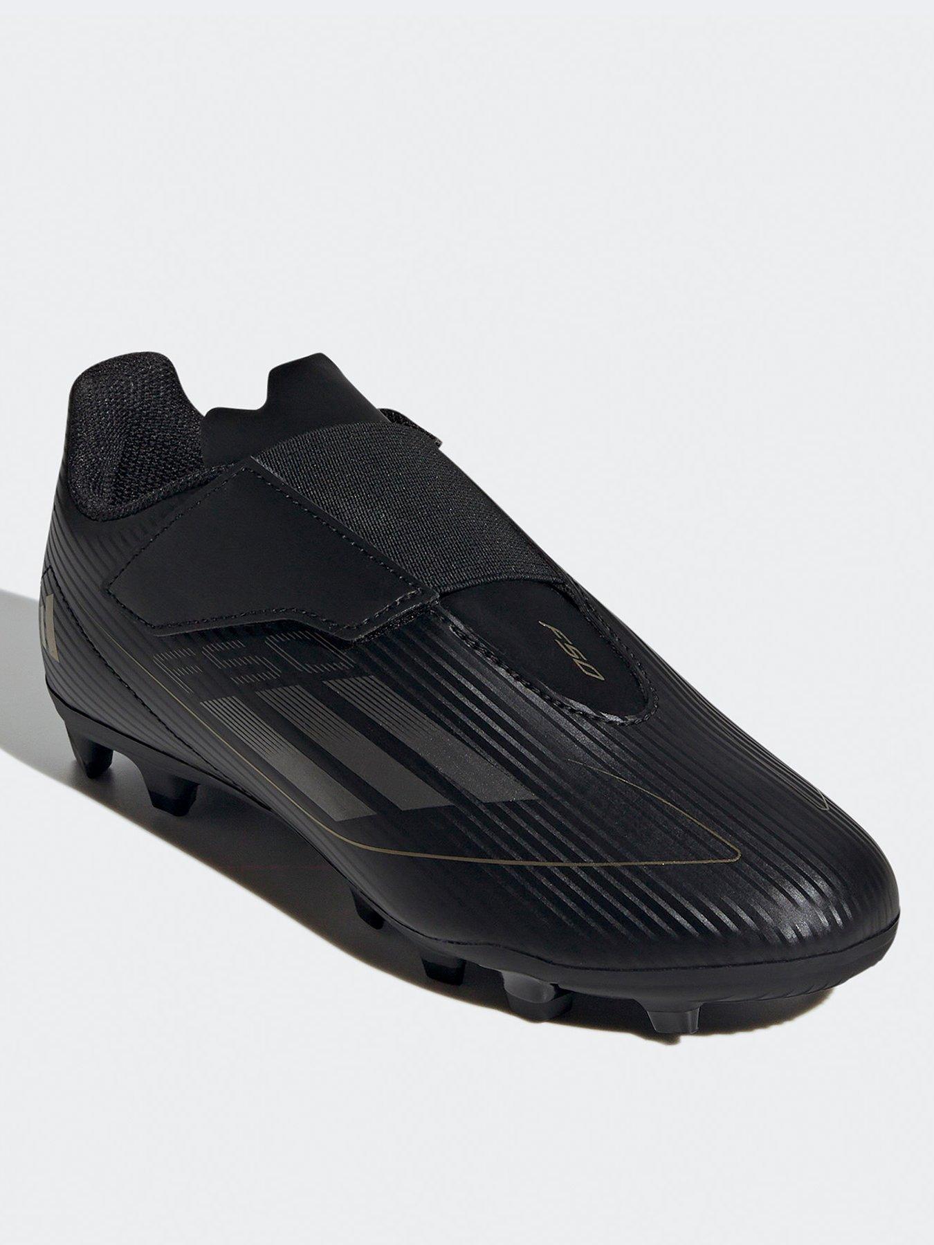 adidas-junior-f50-club-velcro-astro-turf-football-boot--blackgoldstillFront