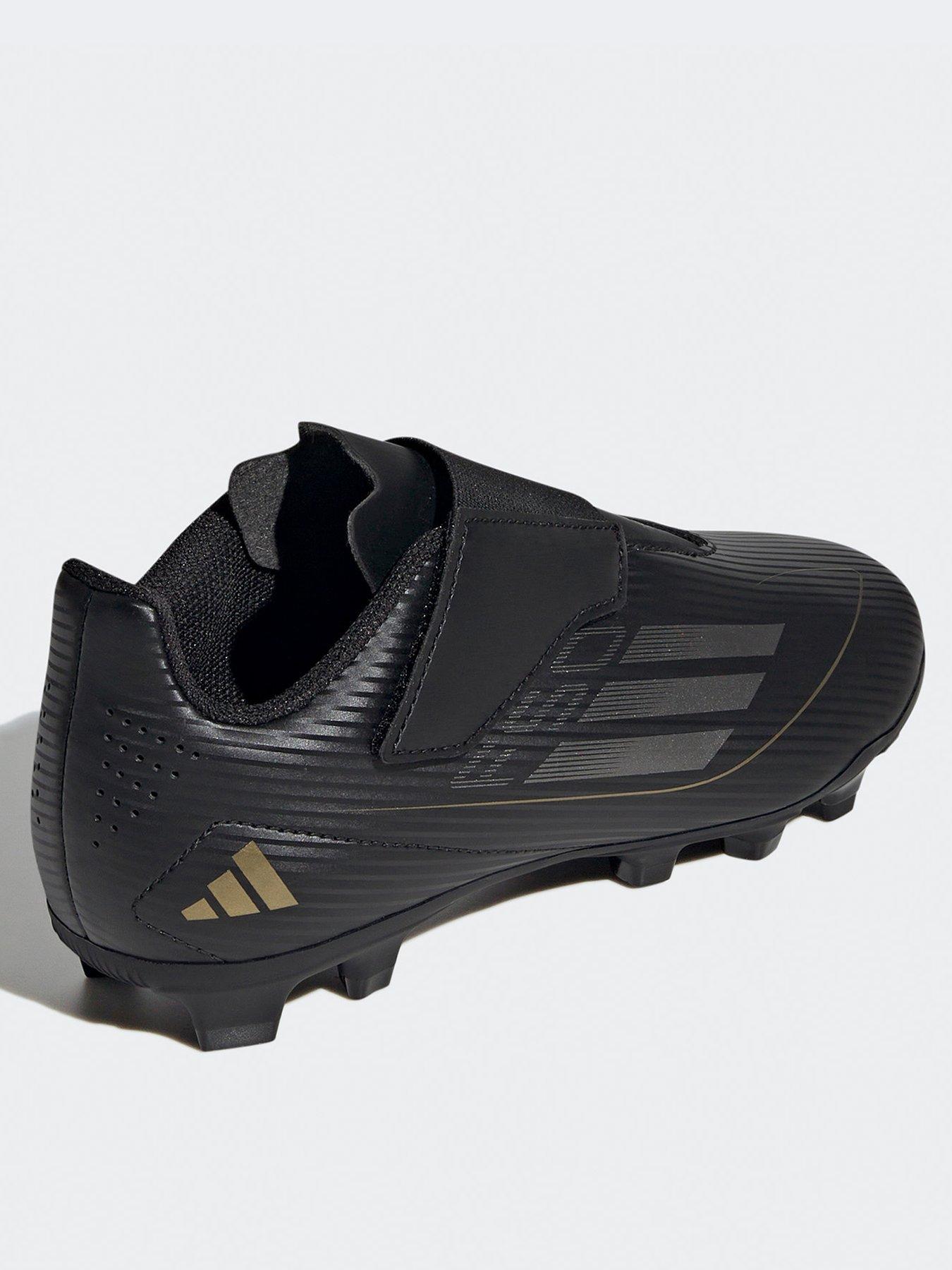 adidas-junior-f50-club-velcro-astro-turf-football-boot--blackgoldback