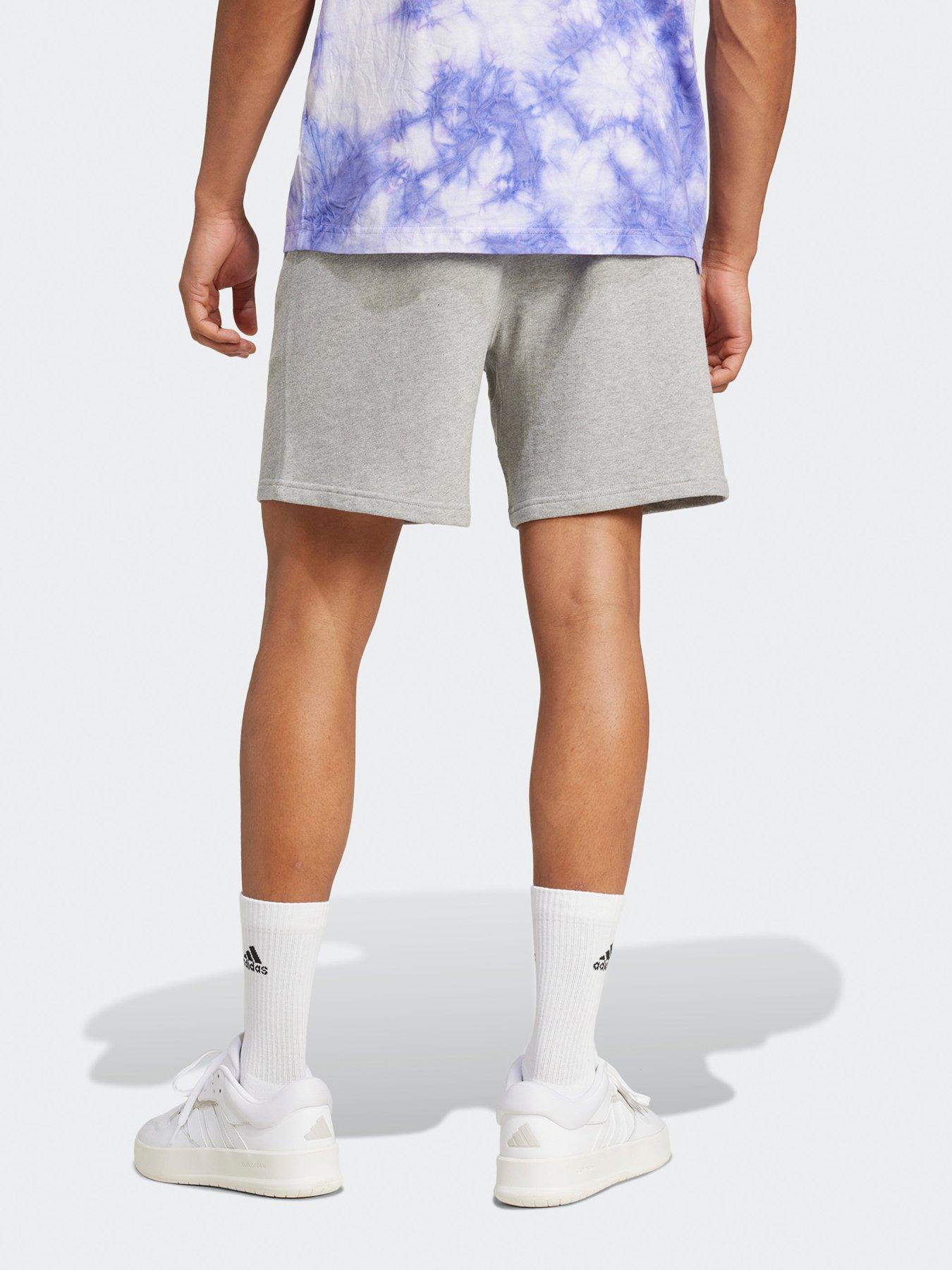 adidas-sportswear-mens-all-season-french-terry-short-greystillFront