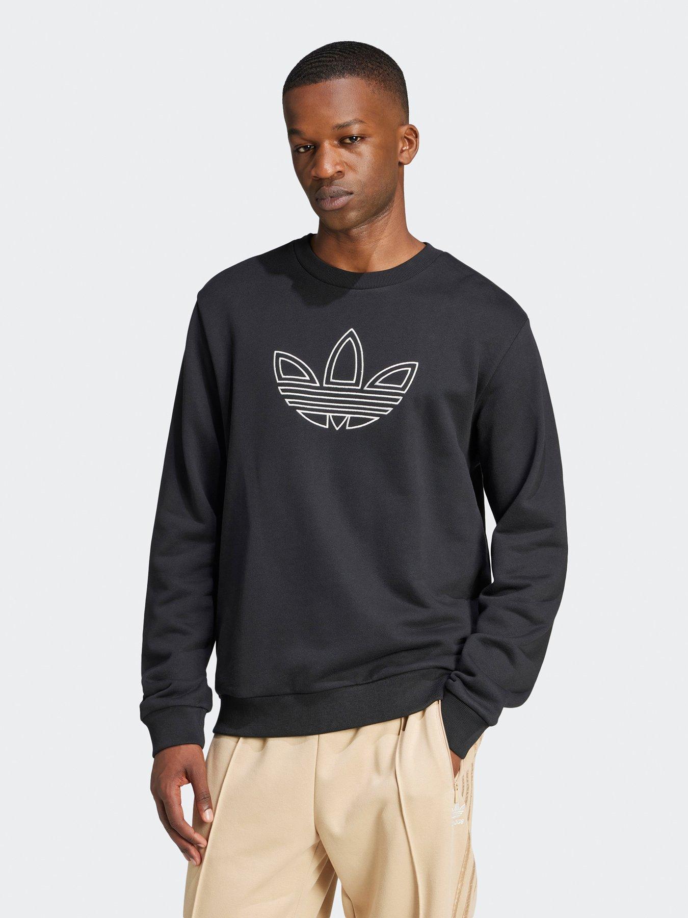 Adidas outline crew on sale