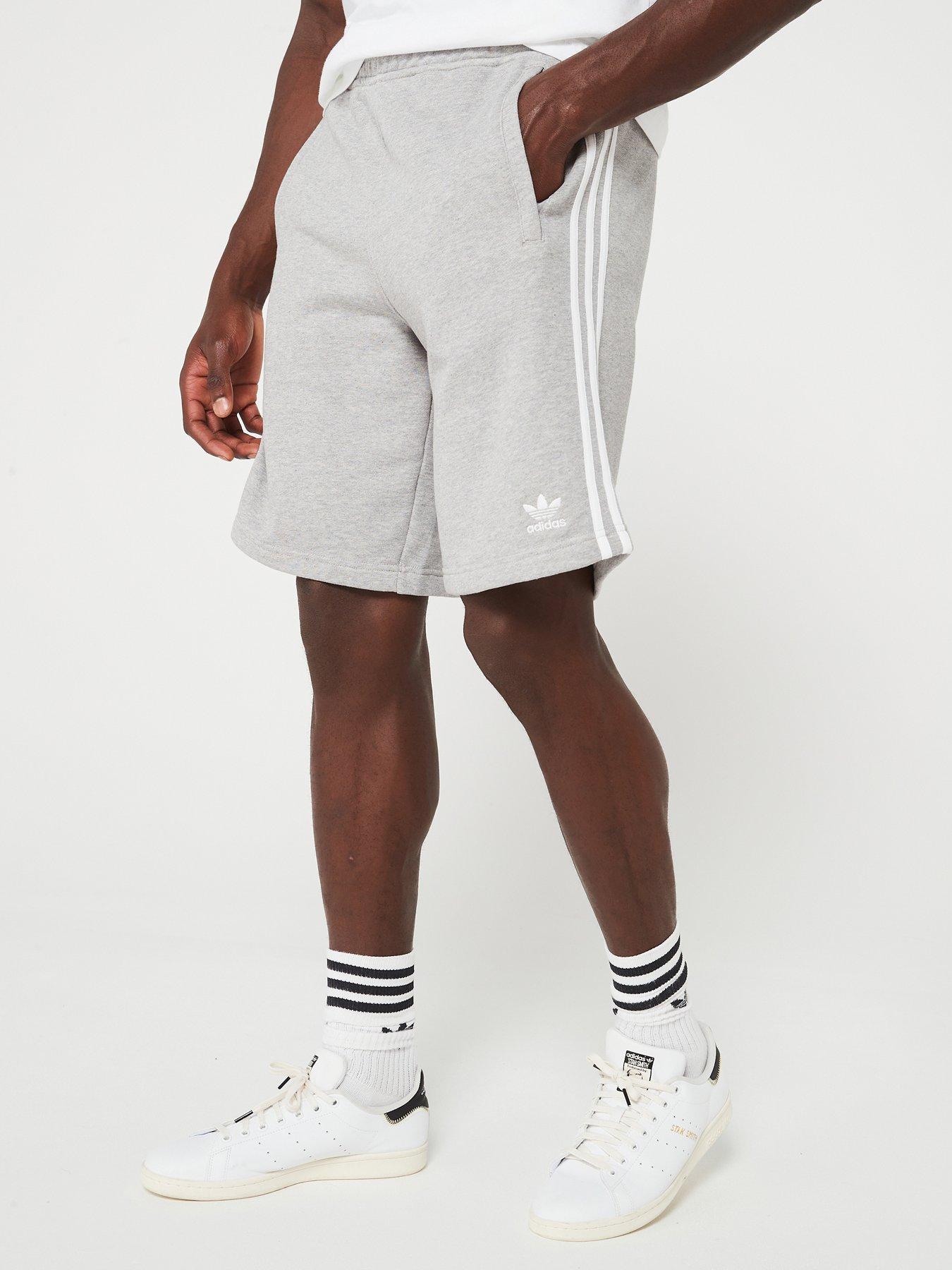 adidas-originals-mens-3-stripes-short-grey