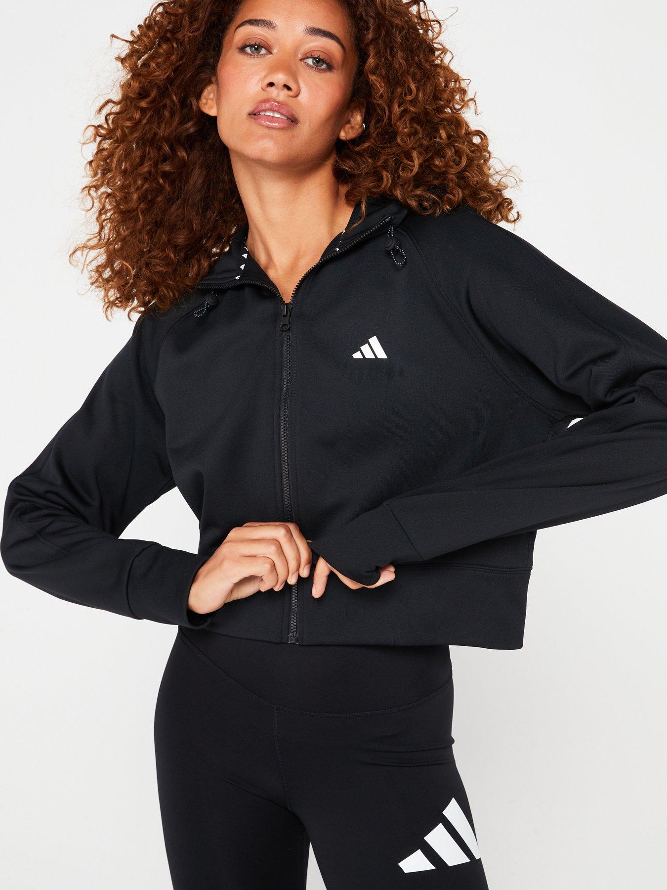 Full zip training top sale