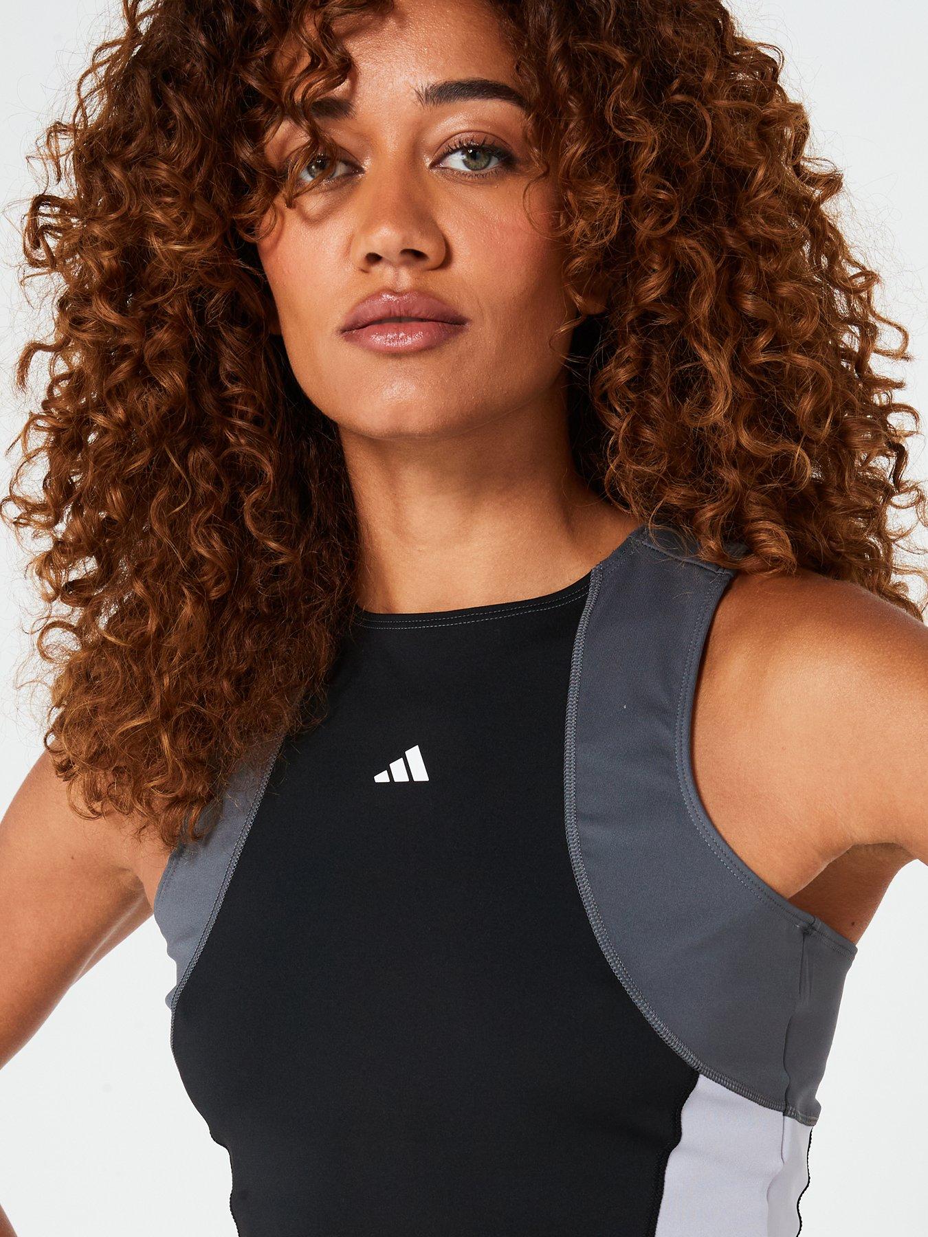 adidas-womens-training-tech-fit-colourblock-tank-blackoutfit