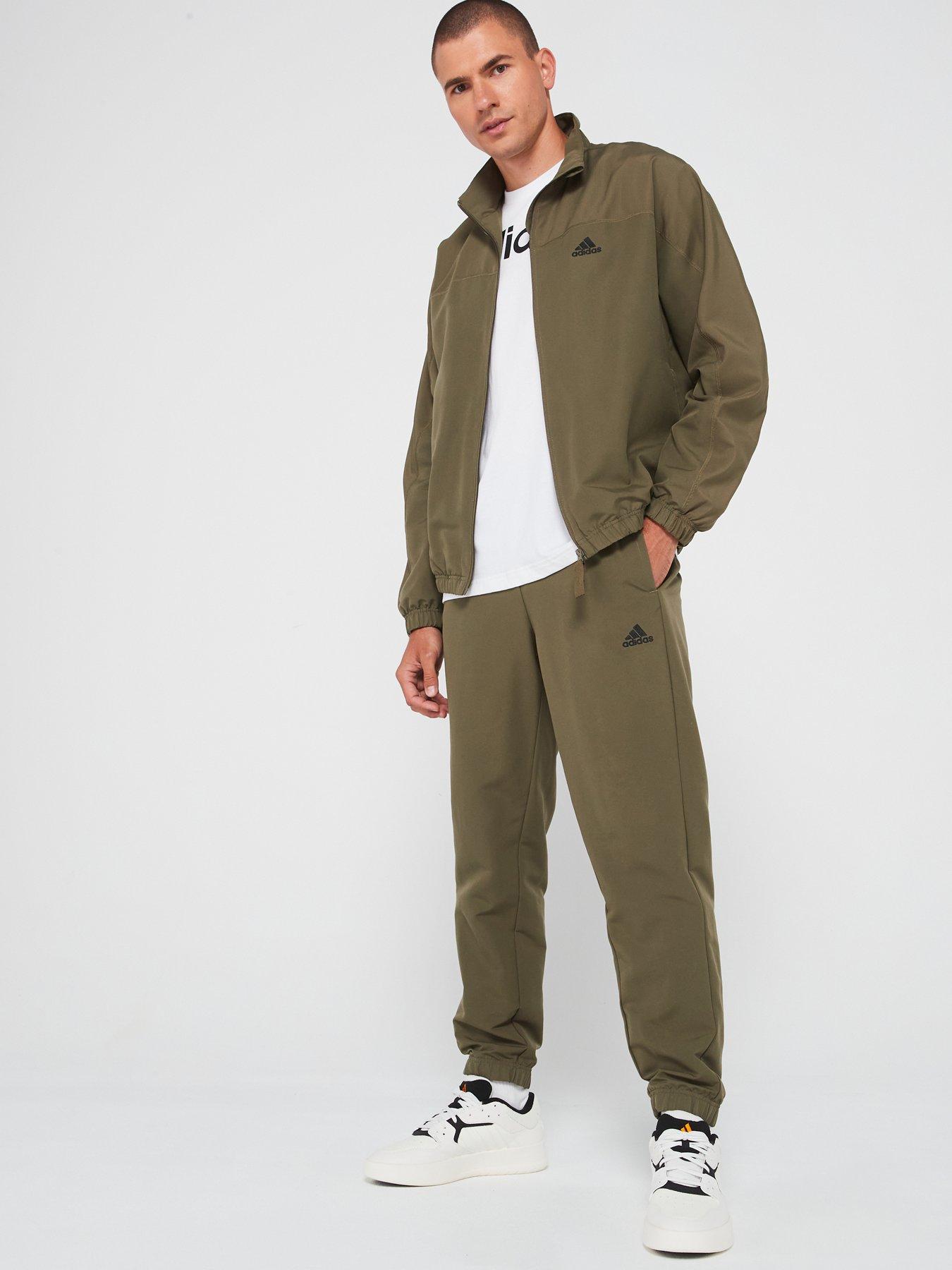 adidas-sportswear-mens-woven-colourblock-tracksuit-greenfront