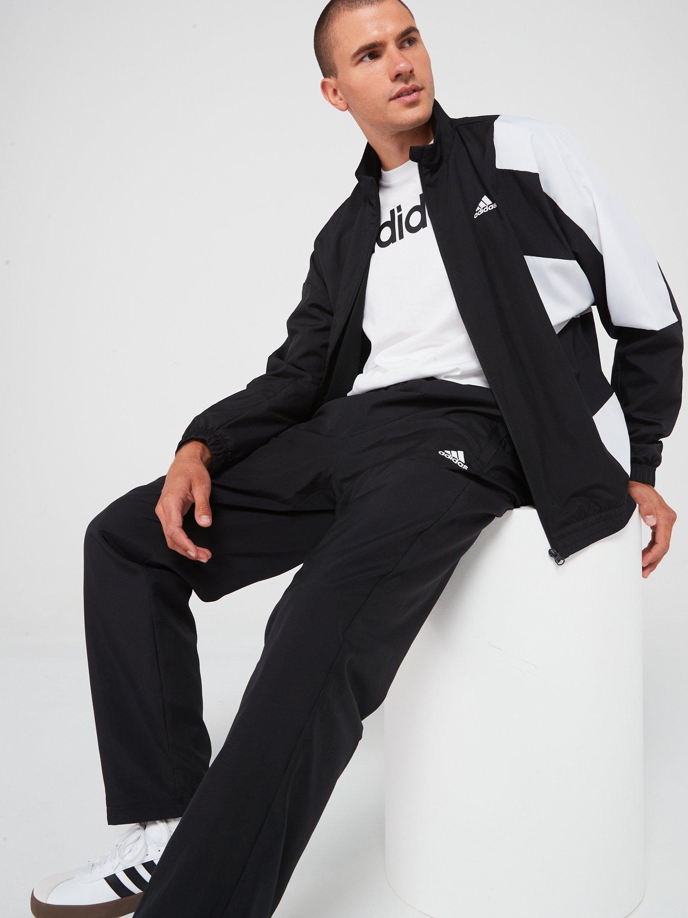 adidas-sportswear-mens-colourblock-tracksuit-blackoutfit