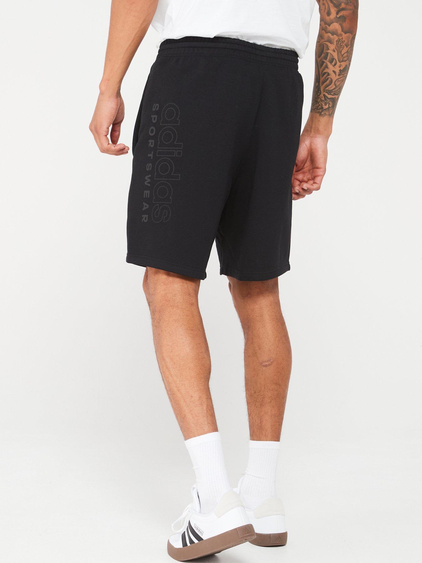 adidas-sportswear-mens-all-season-graphic-short-blackstillFront