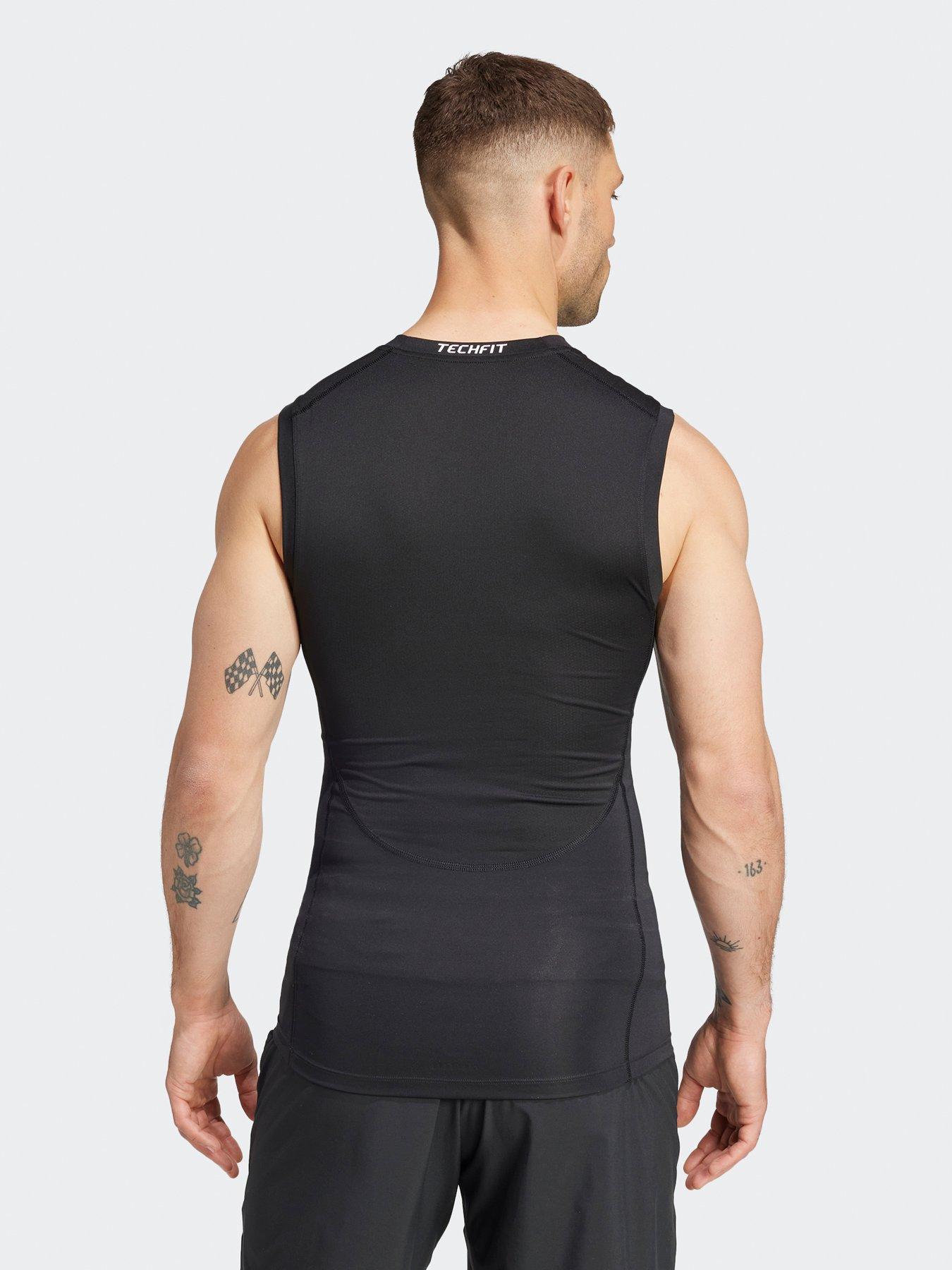 adidas-mens-training-tech-fit-vest-blackstillFront