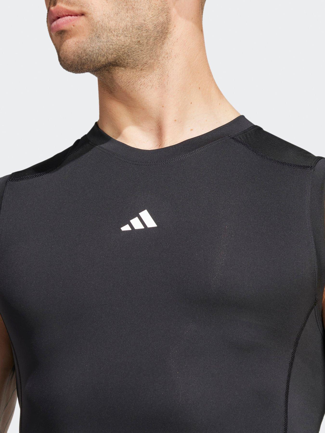 adidas-mens-training-tech-fit-vest-blackoutfit