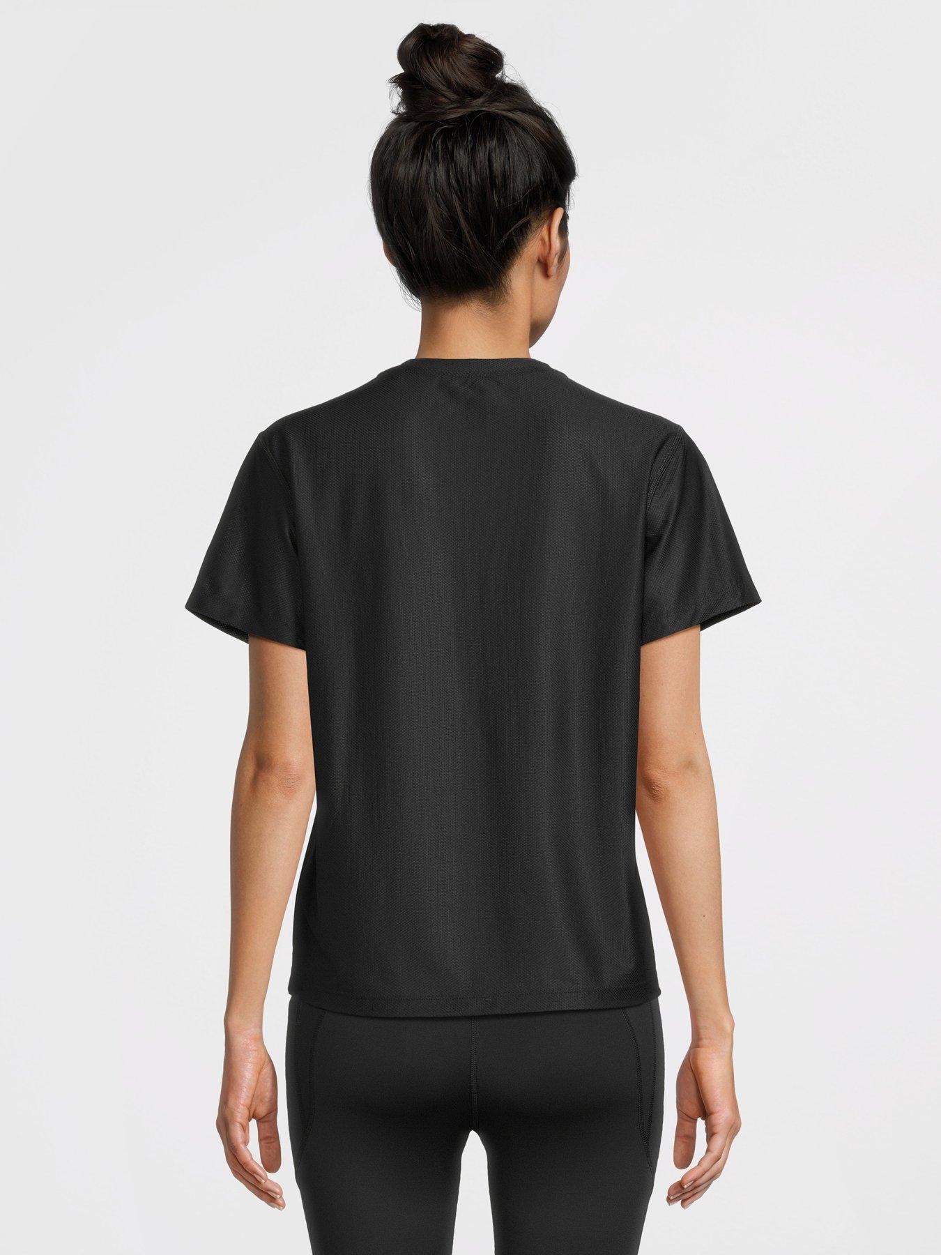 Image 2 of 5 of adidas Womens Running Own The Run T-Shirt - Black