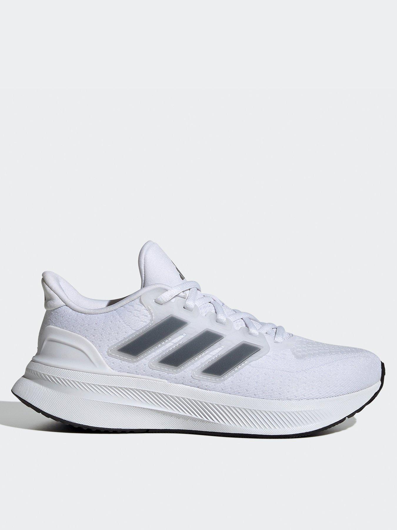 Image 1 of 7 of adidas Junior Unisex Running Ultrabounce Trainers - White/Black