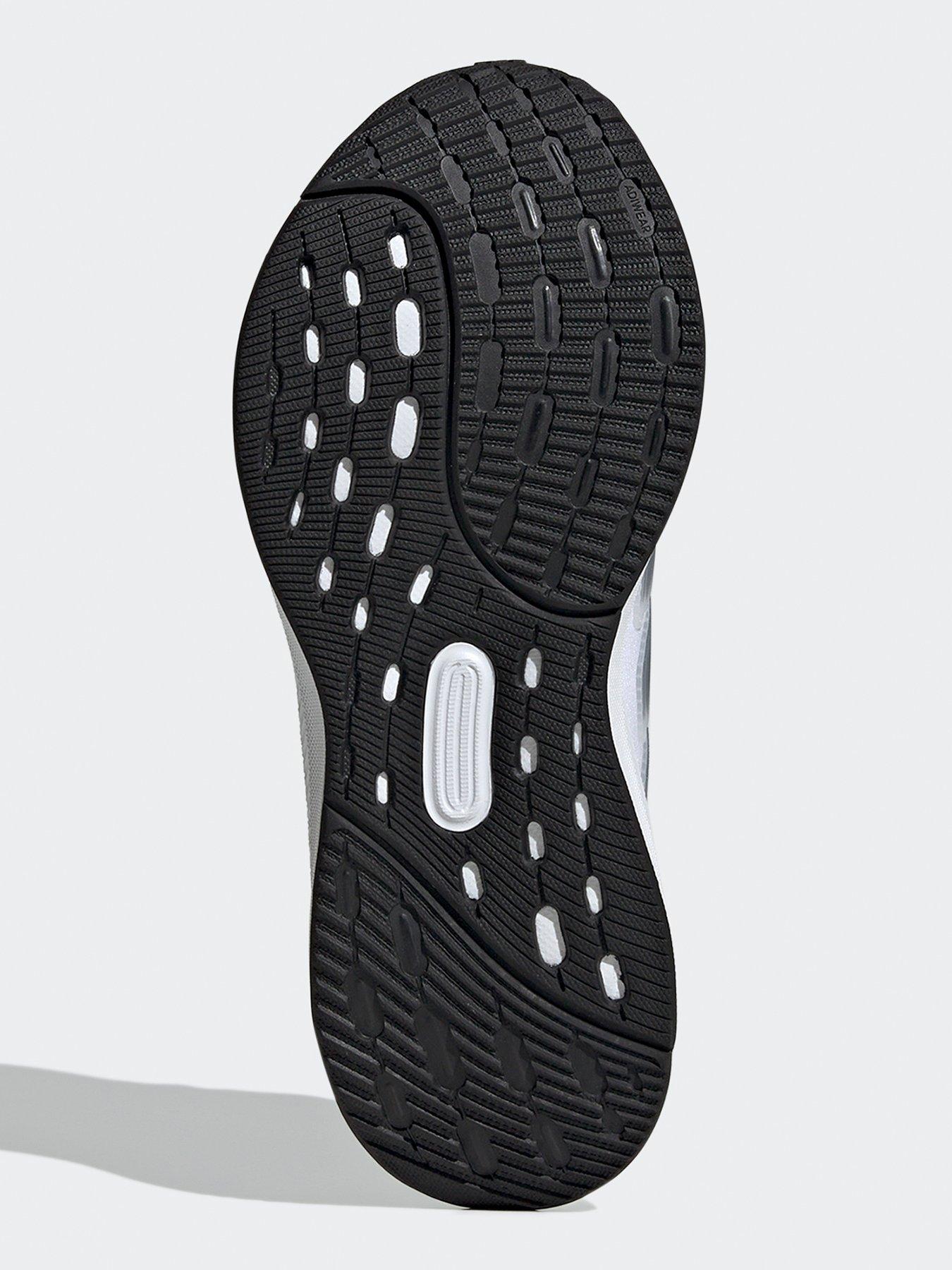 Image 5 of 7 of adidas Junior Unisex Running Ultrabounce Trainers - White/Black