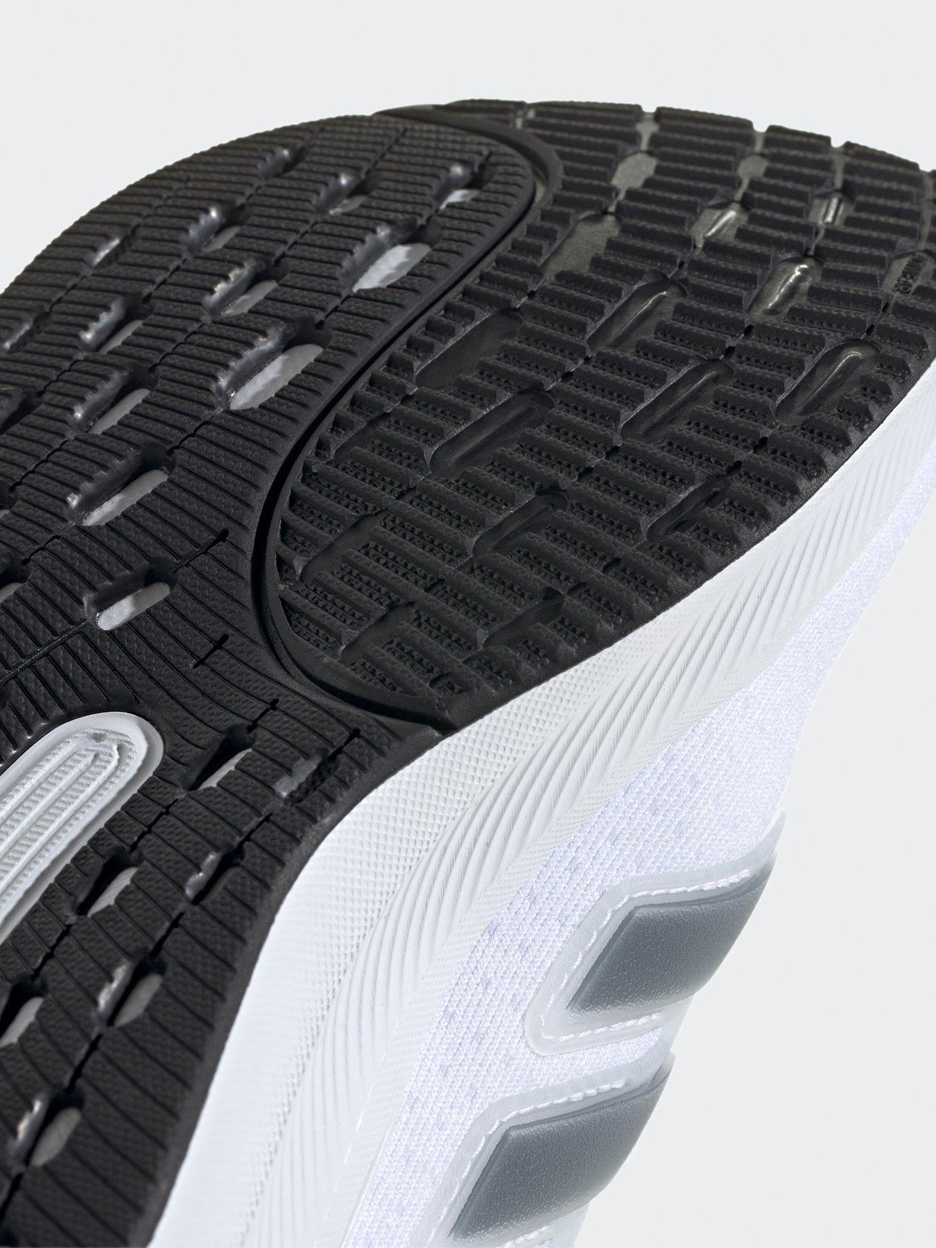Image 6 of 7 of adidas Junior Unisex Running Ultrabounce Trainers - White/Black