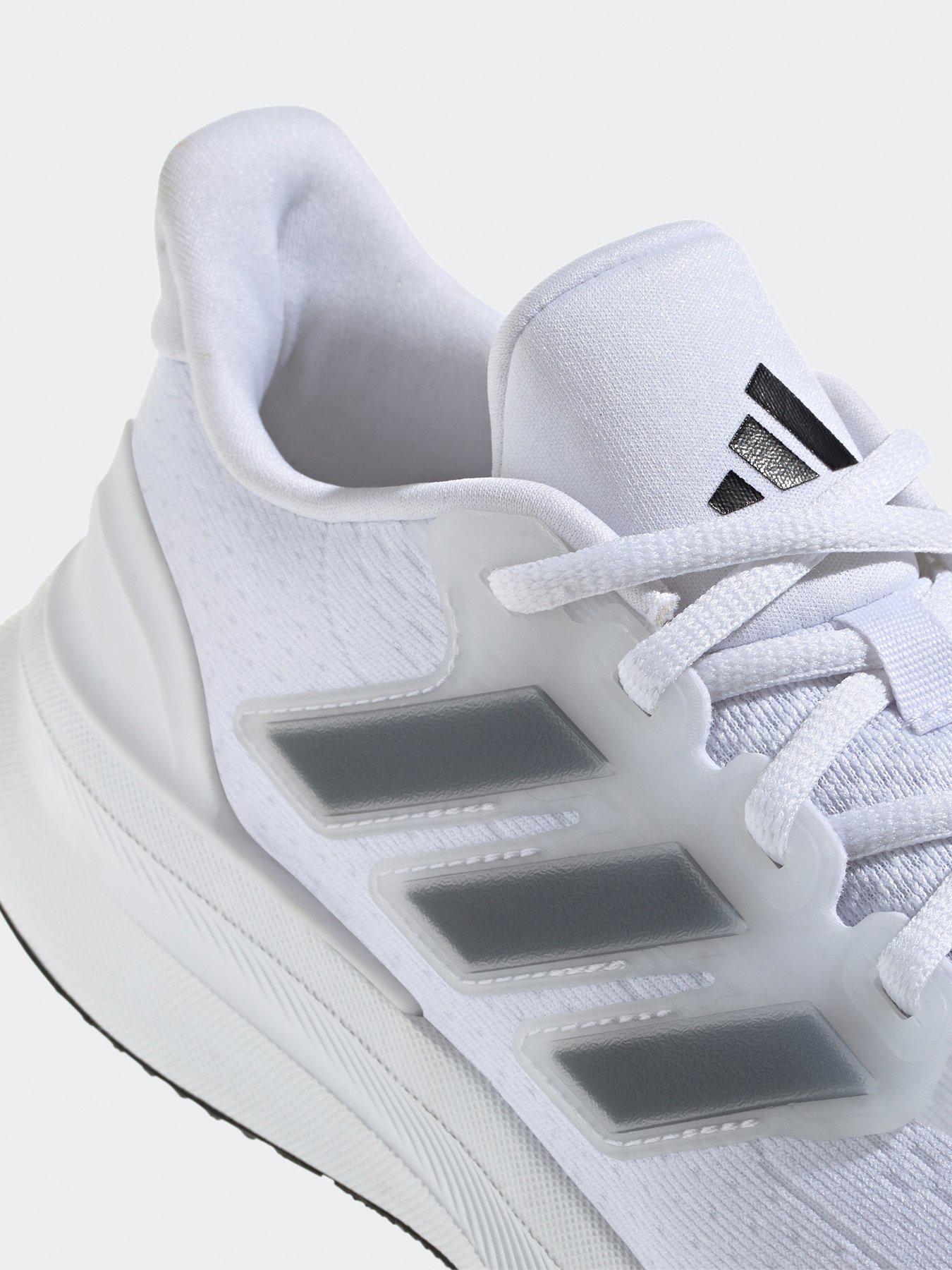 Image 7 of 7 of adidas Junior Unisex Running Ultrabounce Trainers - White/Black