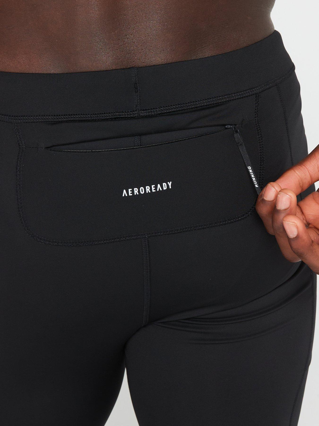 Image 5 of 6 of adidas Mens Running Own The Run Short Tight - Black