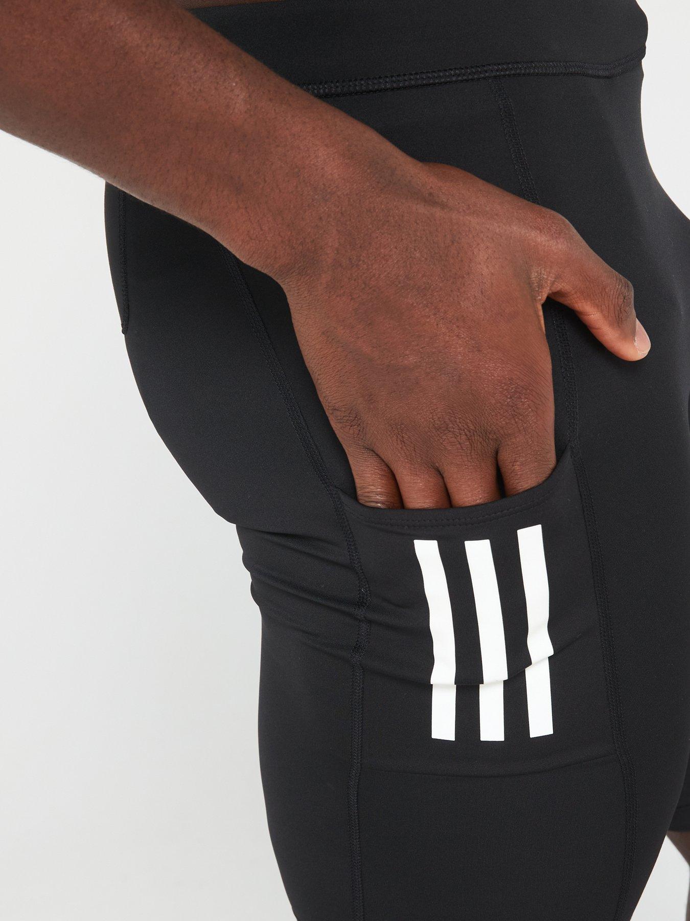 Image 6 of 6 of adidas Mens Running Own The Run Short Tight - Black