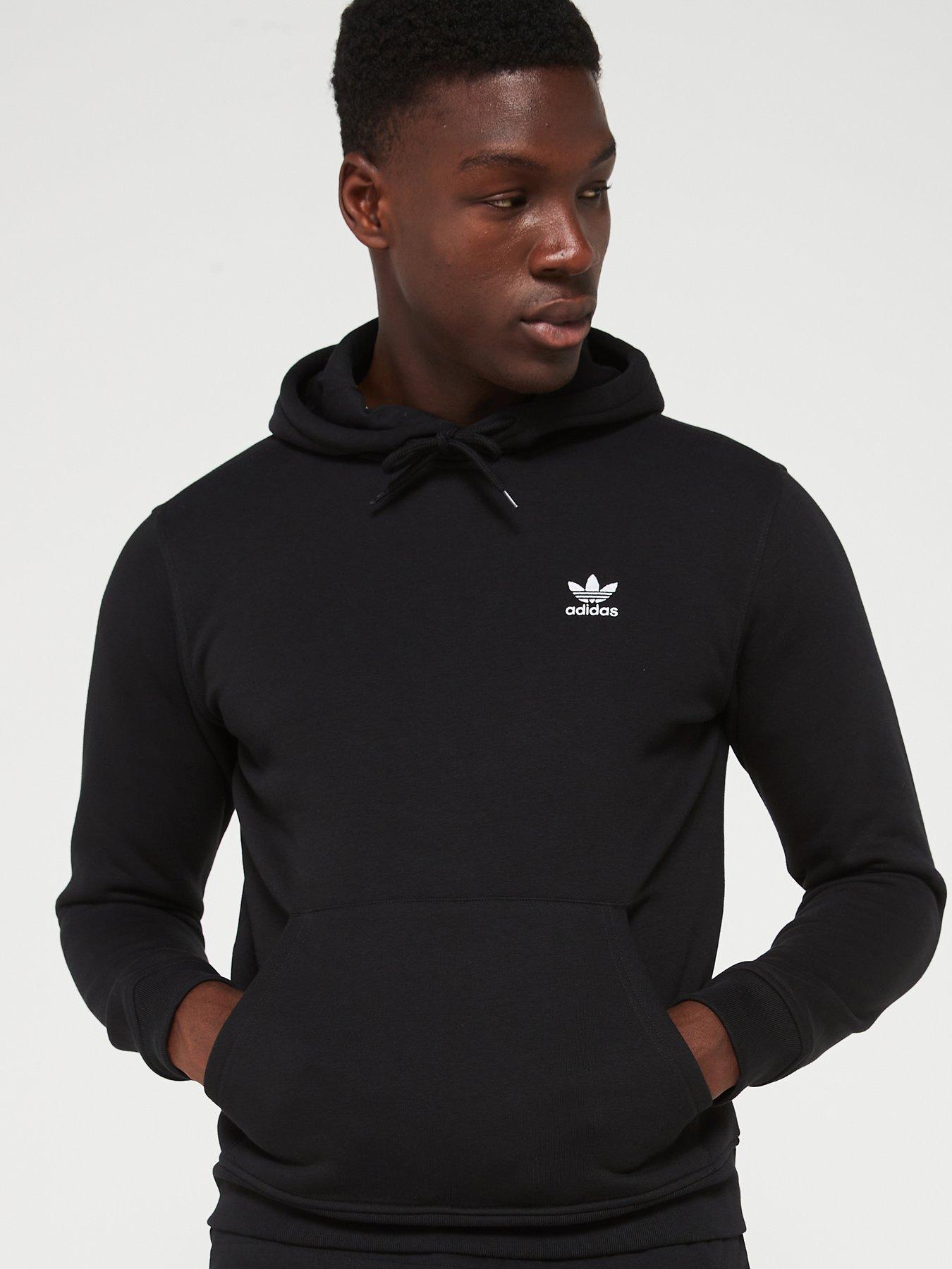 adidas Originals Men's Essentials Hoodie - Black
